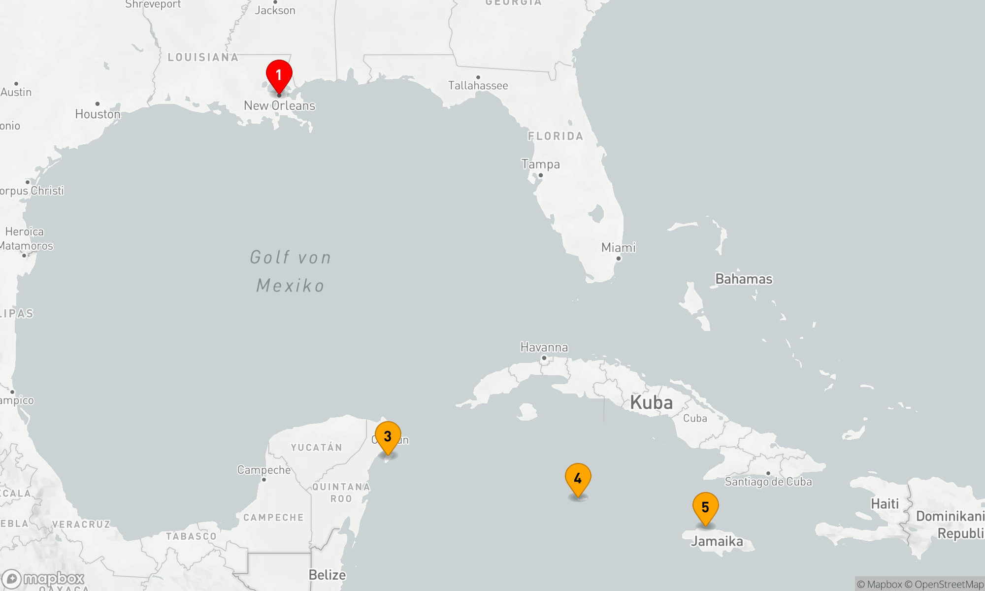 Route 7 Nächte - KREUZFAHRT IN DER WESTLICHEN KARIBIK