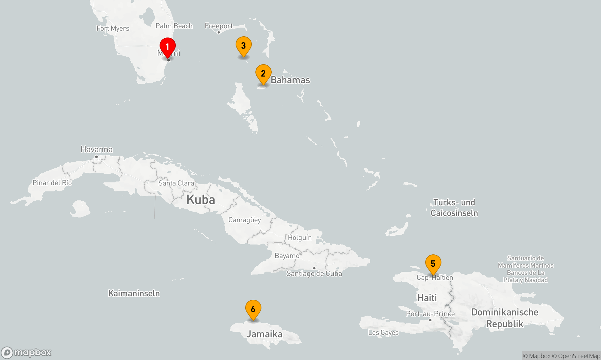 Route 7 Nächte - WESTLICHE KARIBIK & PERFEKTER TAG