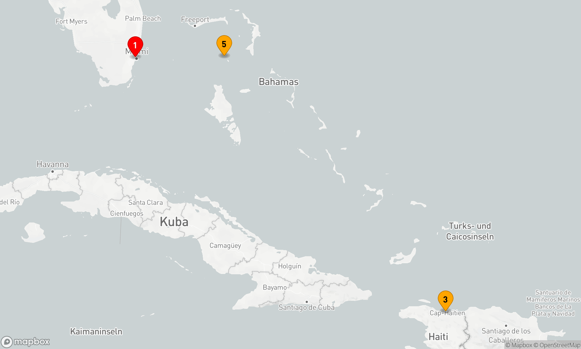 Route 5 Nächte - ÖSTLICHE KARIBIK & PERFEKTER TAG