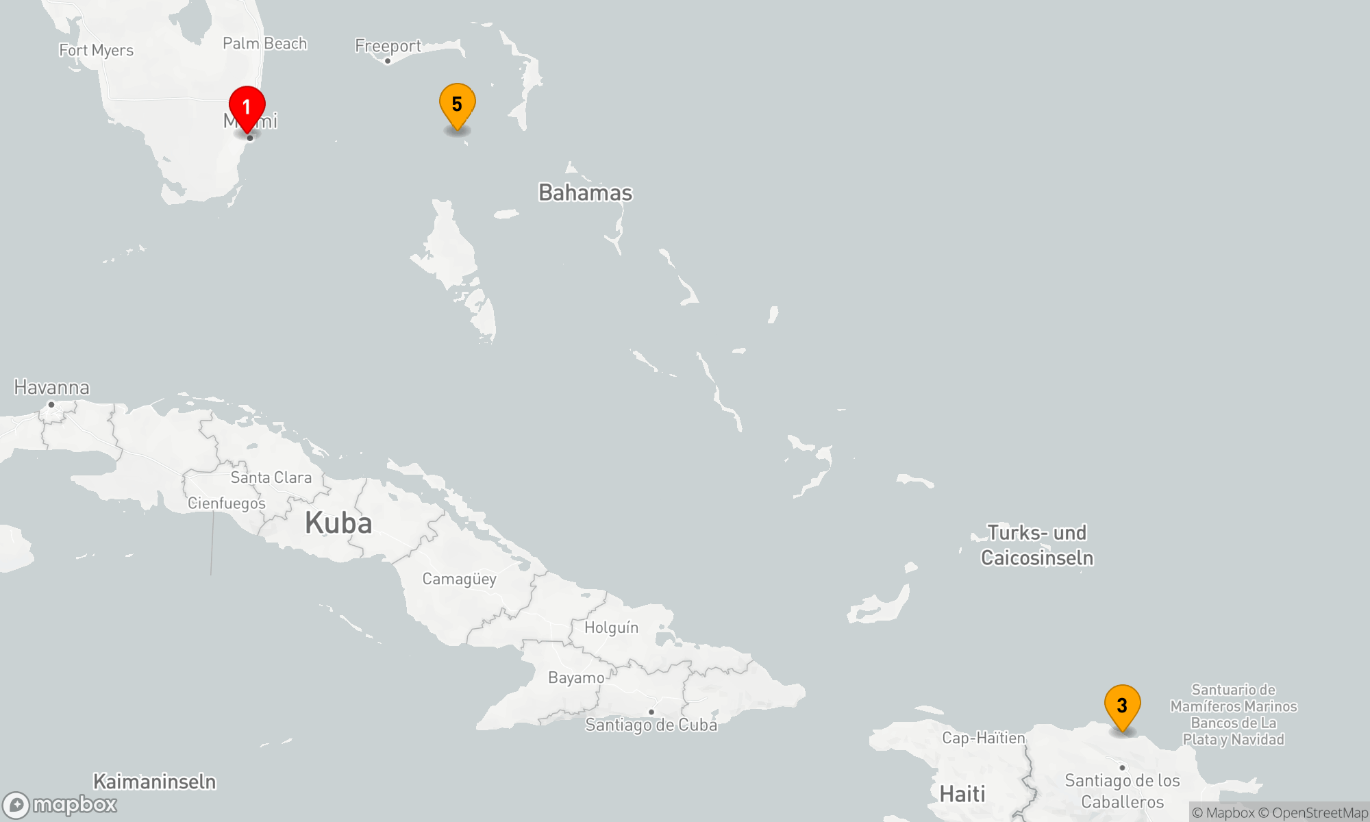 Route 5 Nächte - ÖSTLICHE KARIBIK & PERFEKTER TAG