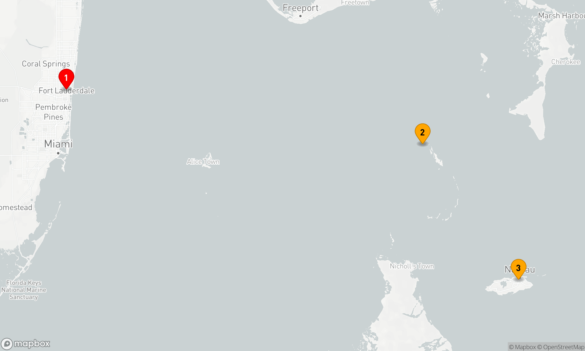 Route 3 Nächte - BAHAMAS & PERFEKTE TAGESKREUZFAHRT