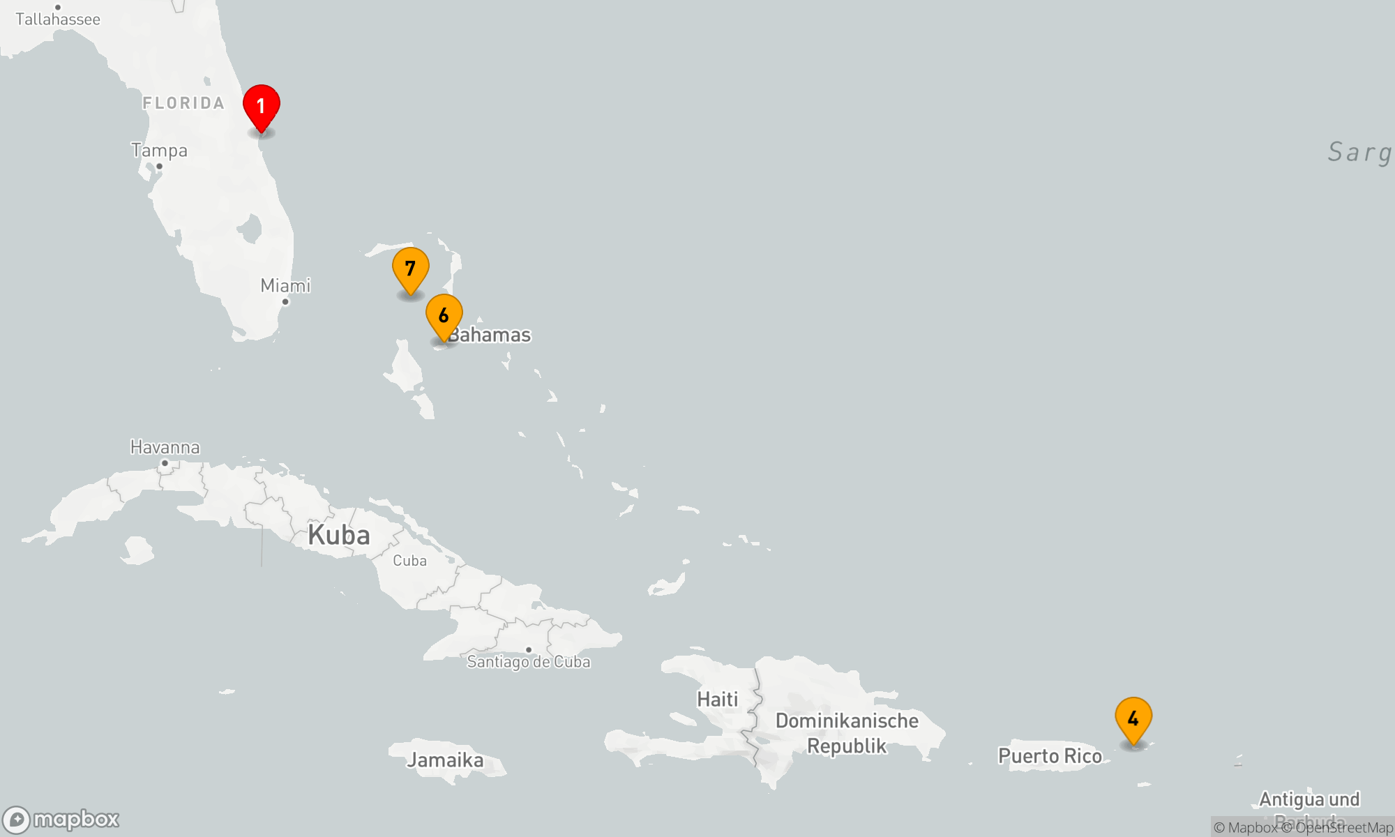 Route 7 Nächte - ÖSTLICHE KARIBIK & PERFEKTER TAG