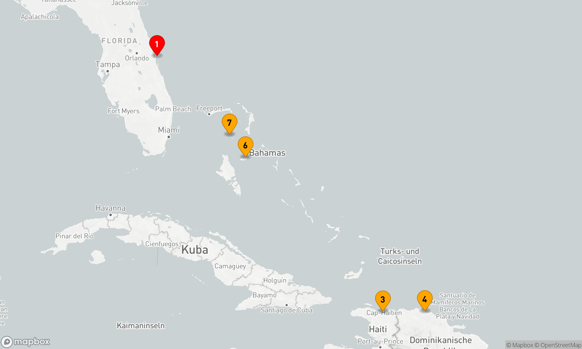 Route 7 Nächte - ÖSTLICHE KARIBIK & PERFEKTER TAG