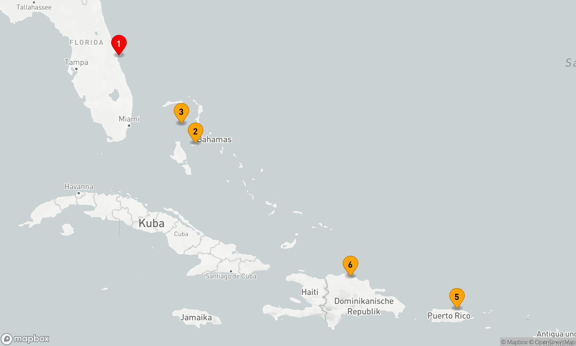 Route 7 Nächte - ÖSTLICHE KARIBIK & PERFEKTER TAG