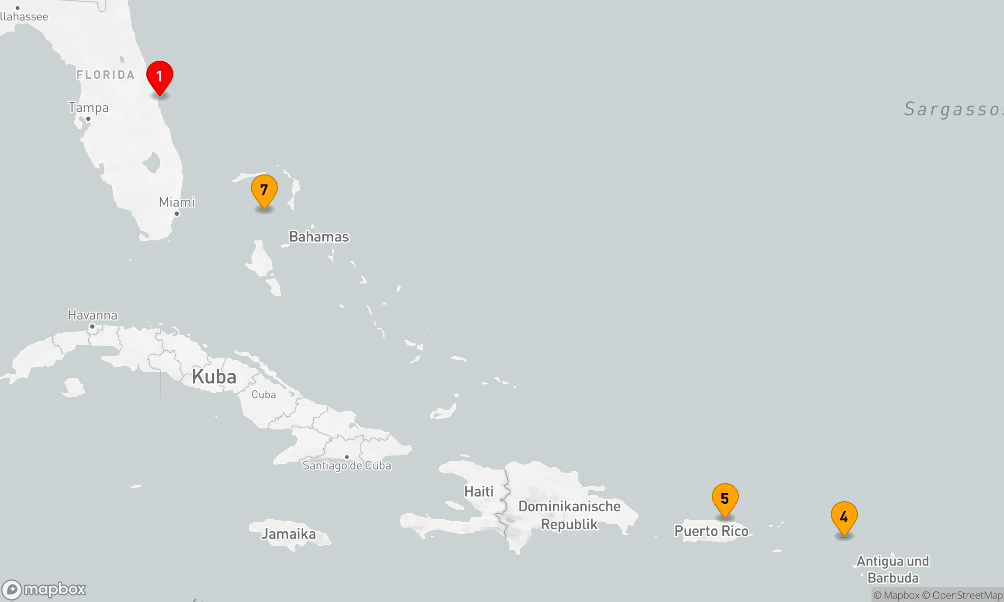 Route 7 Nächte - ÖSTLICHE KARIBIK & PERFEKTER TAG
