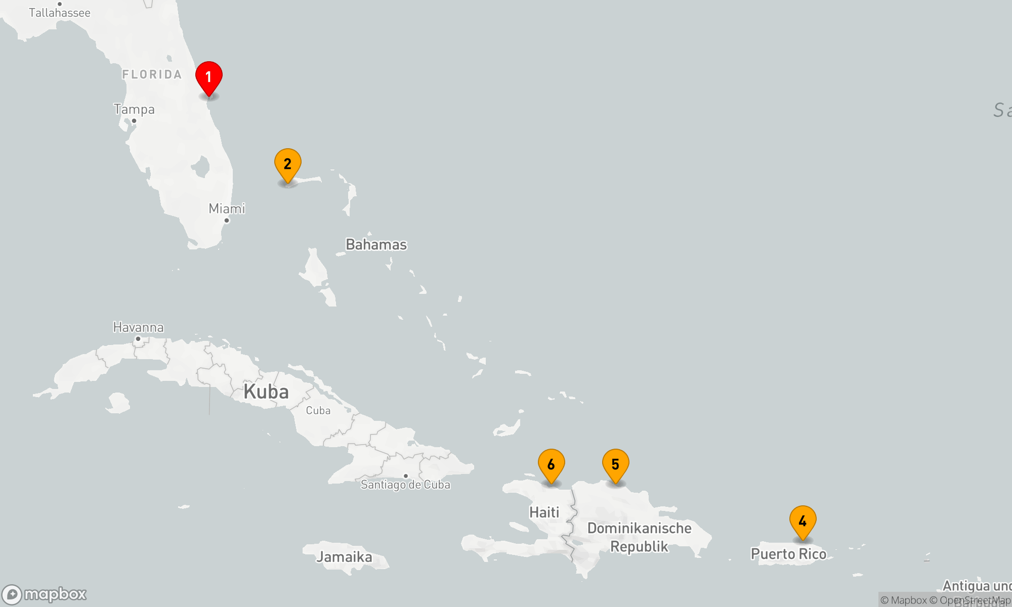 Route 7 Nächte - URLAUB IN DER ÖSTLICHEN KARIBIK
