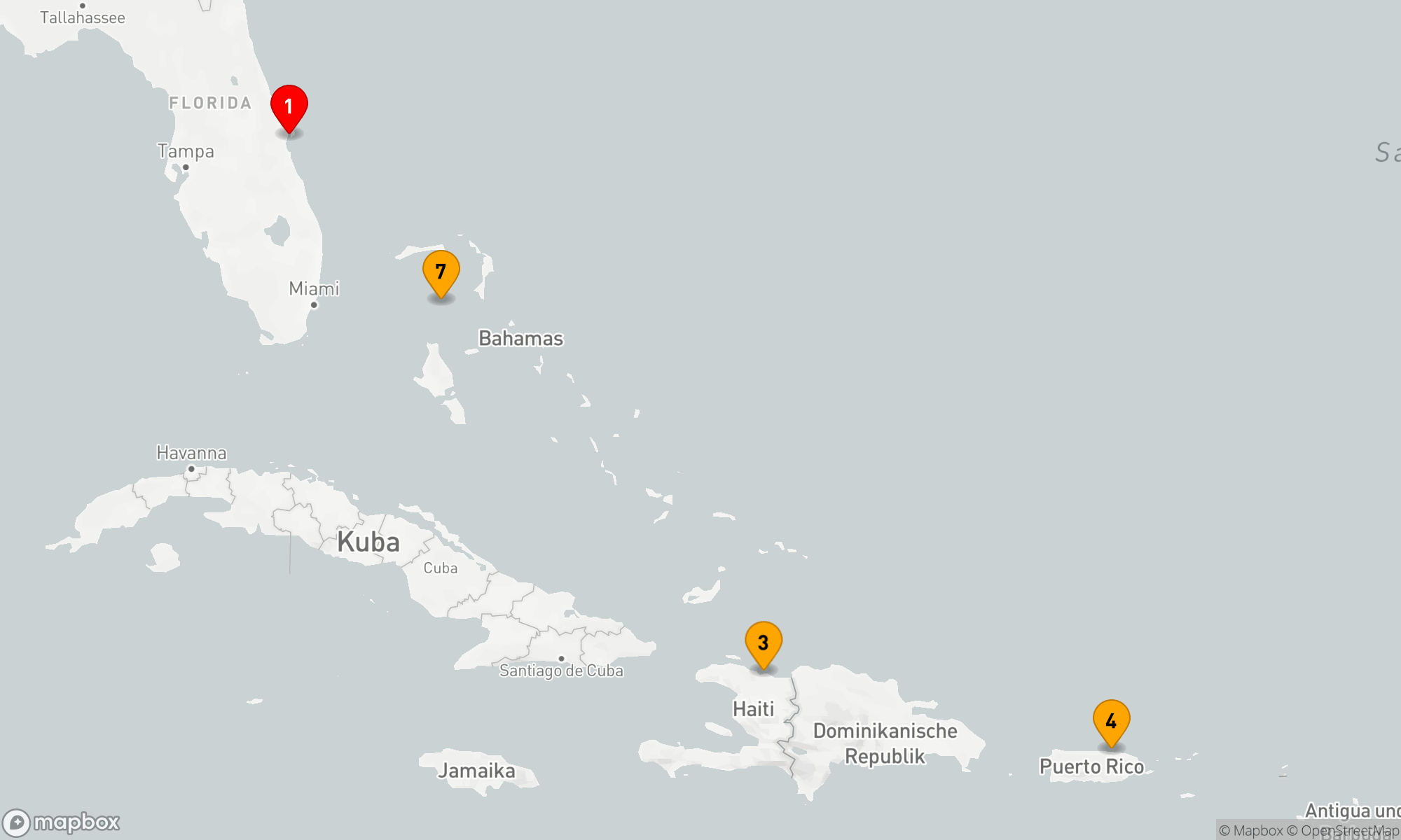 Route 7 Nächte - ÖSTLICHE KARIBIK & PERFEKTER TAG