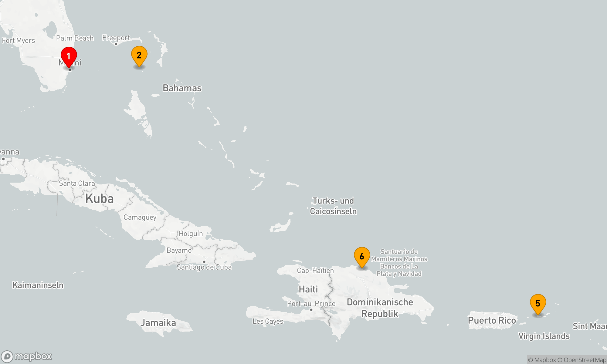Route 7 Nächte - ÖSTLICHE KARIBIK & PERFEKTER TAG