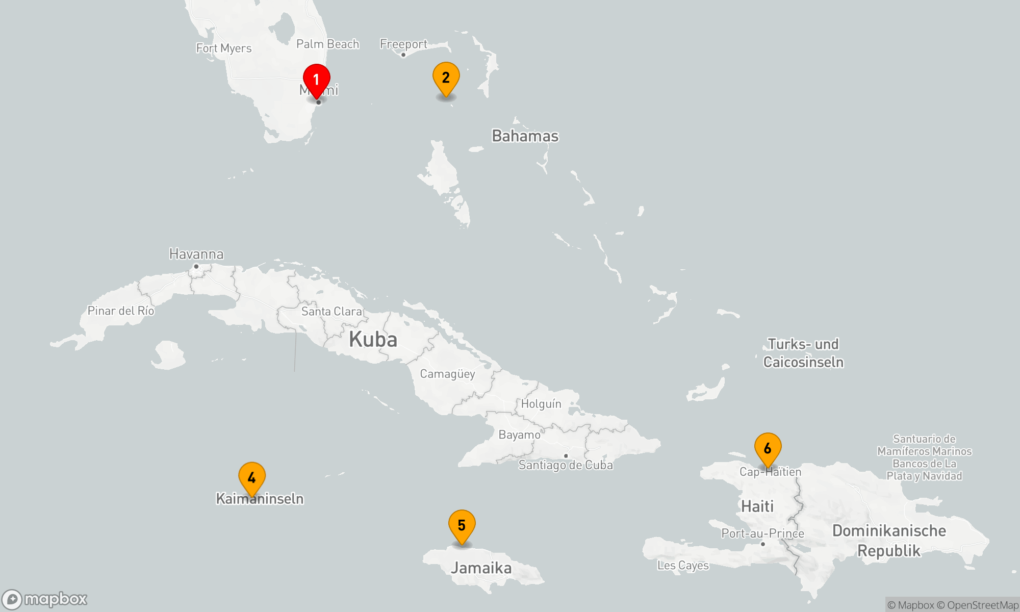 Route 7 Nächte - WESTLICHE KARIBIK & PERFEKTER TAG
