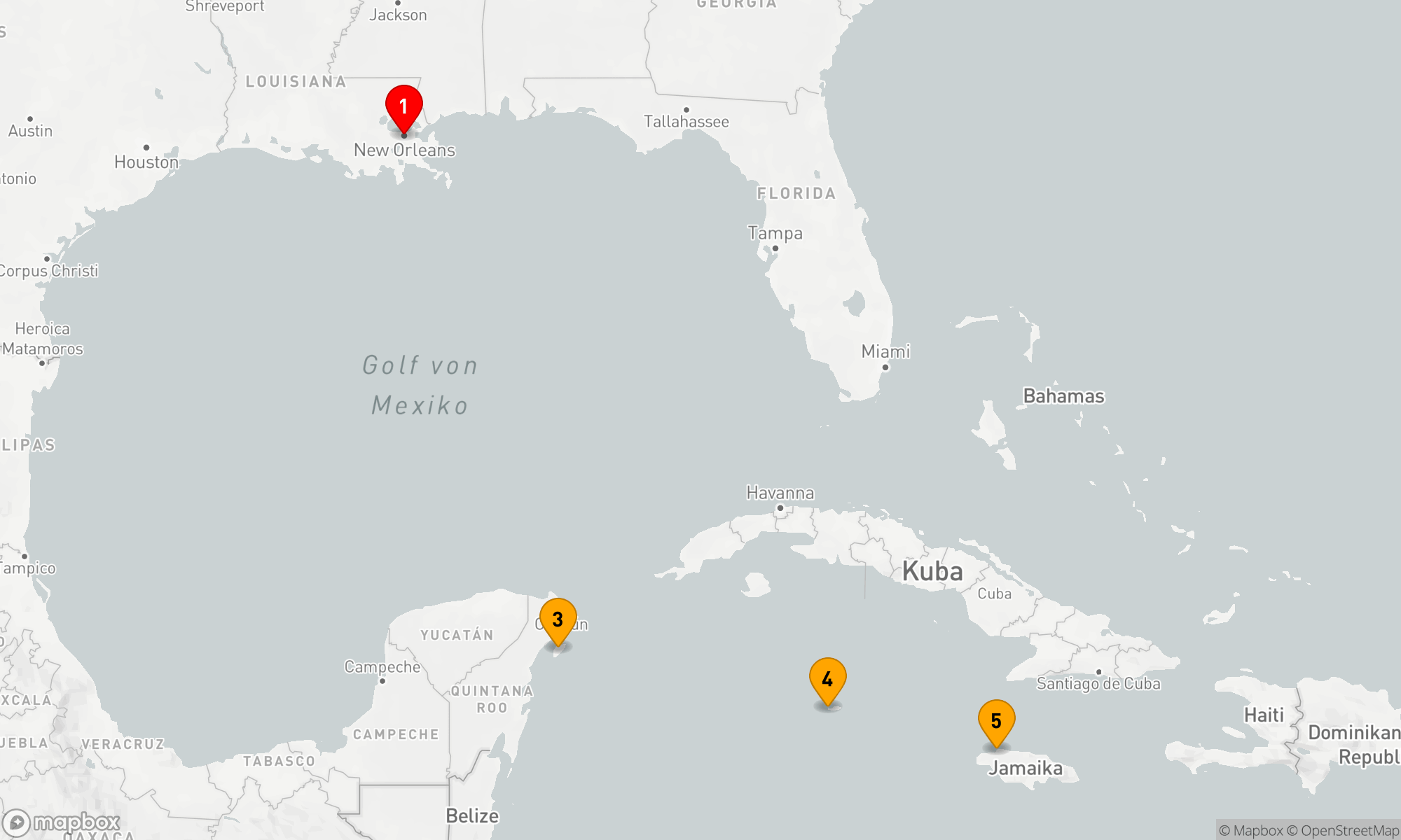Route 7 Nächte - KREUZFAHRT IN DER WESTLICHEN KARIBIK