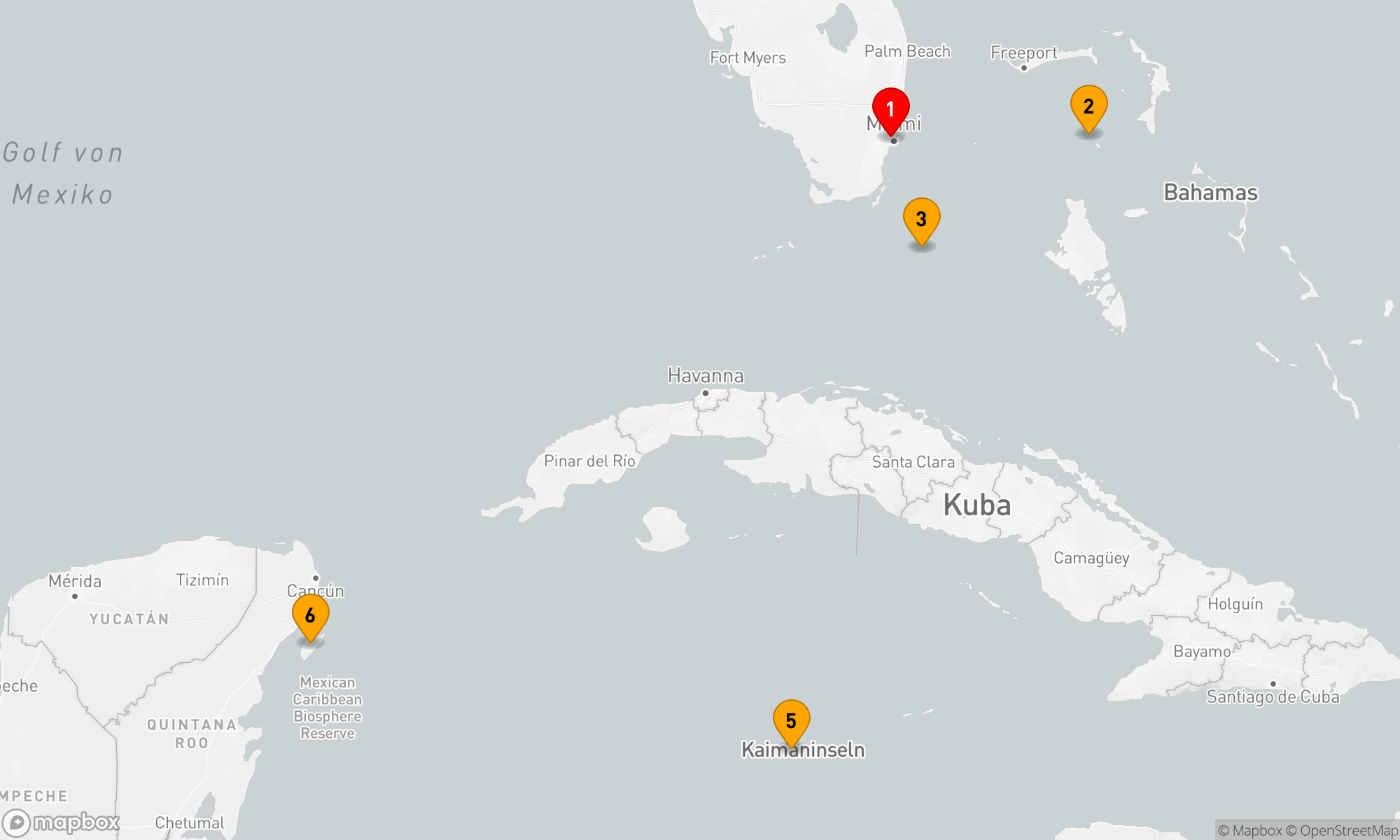 Route 7 Nächte - WESTLICHE KARIBIK & PERFEKTER TAG