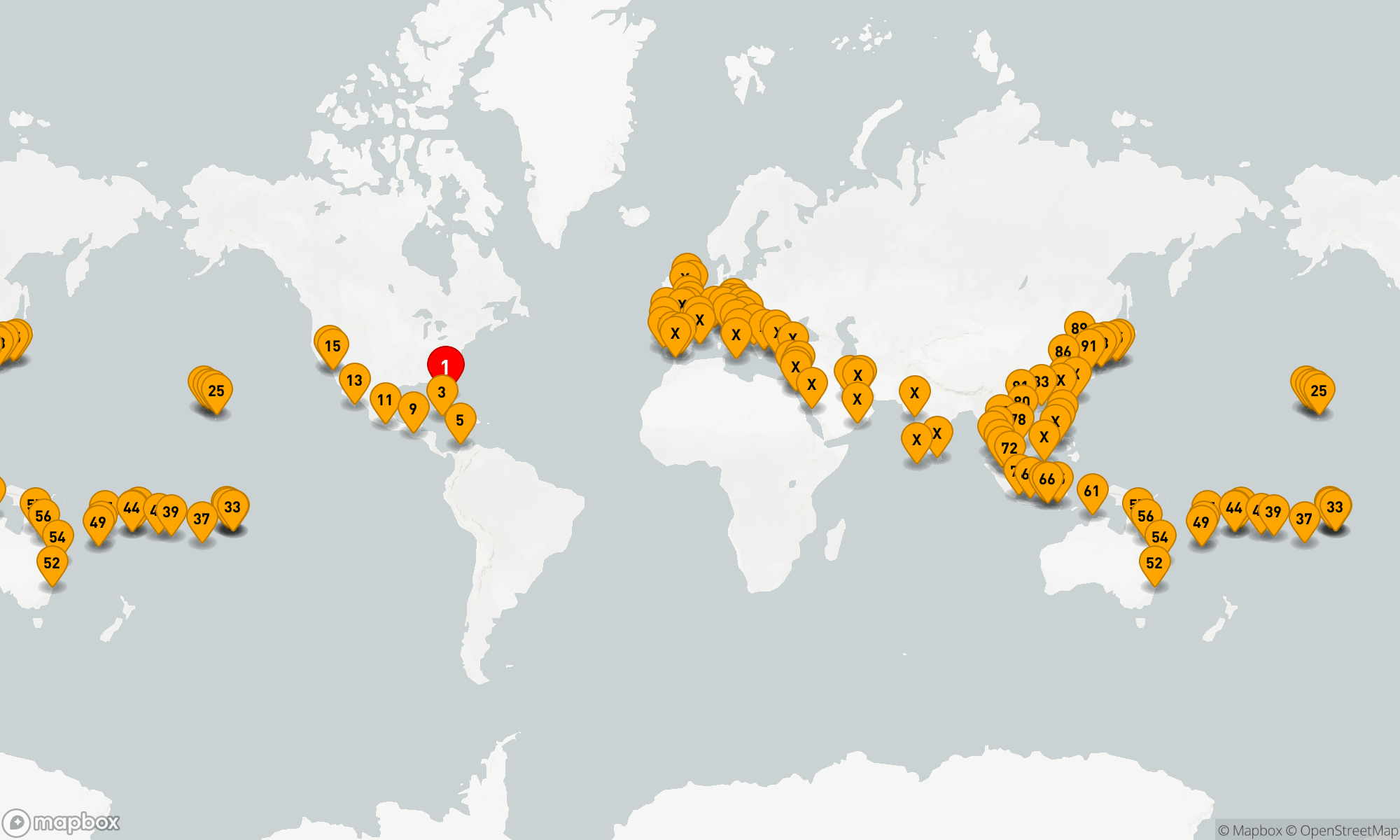 Route 180 Nächte - AROUND THE WORLD IN 180 DAYS