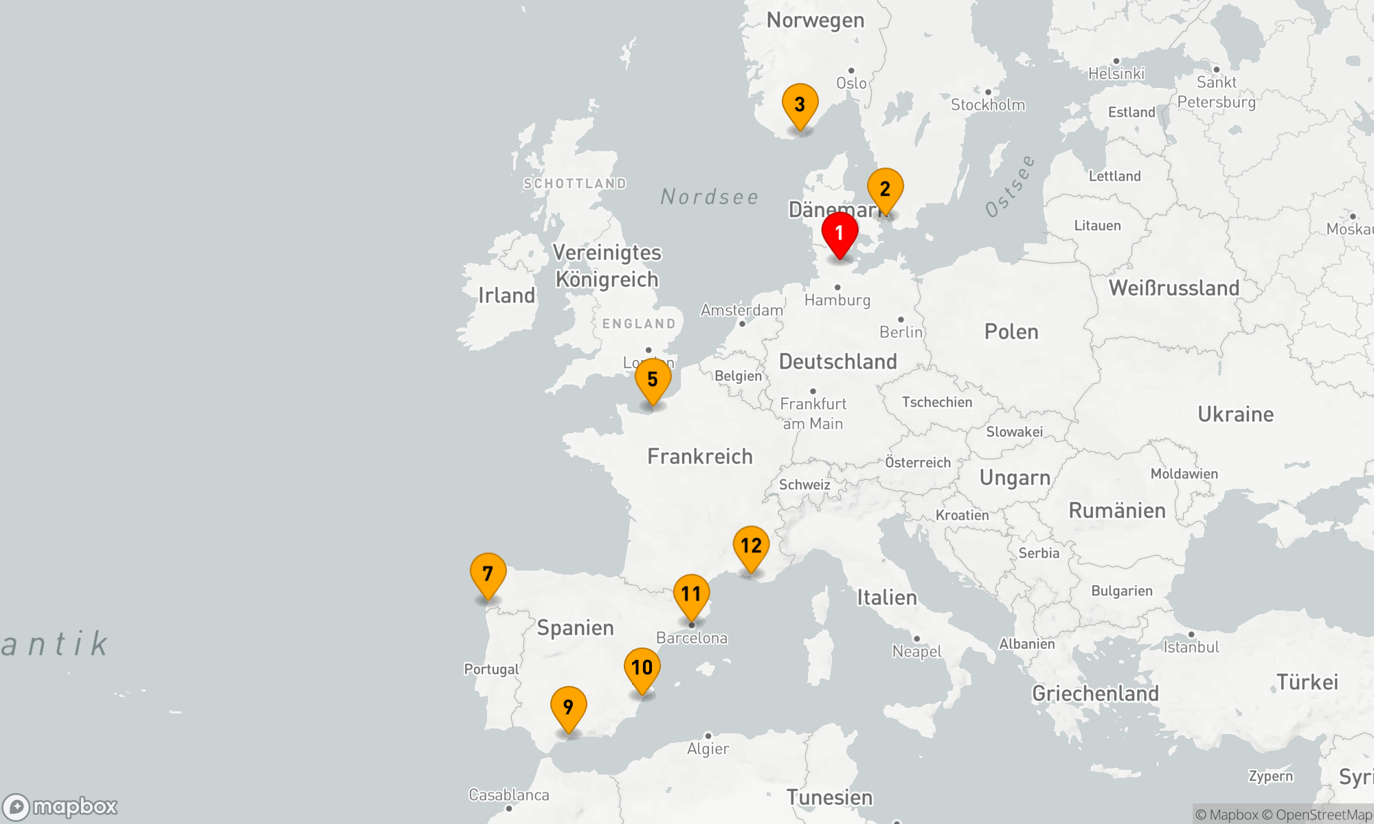 Route 11 Nächte - Von Nordlichtern zu Mittelmeersonne: Eine unvergessliche Seereise