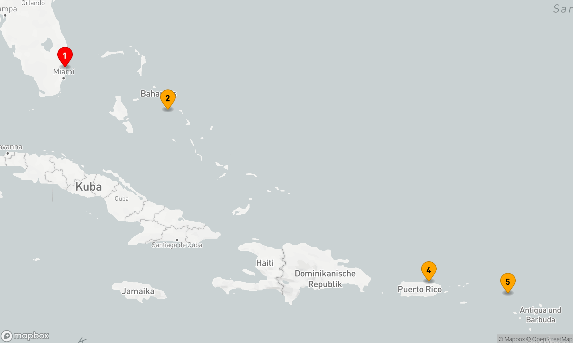 Route 7 Nächte - Östliche Karibik mit Puerto Rico