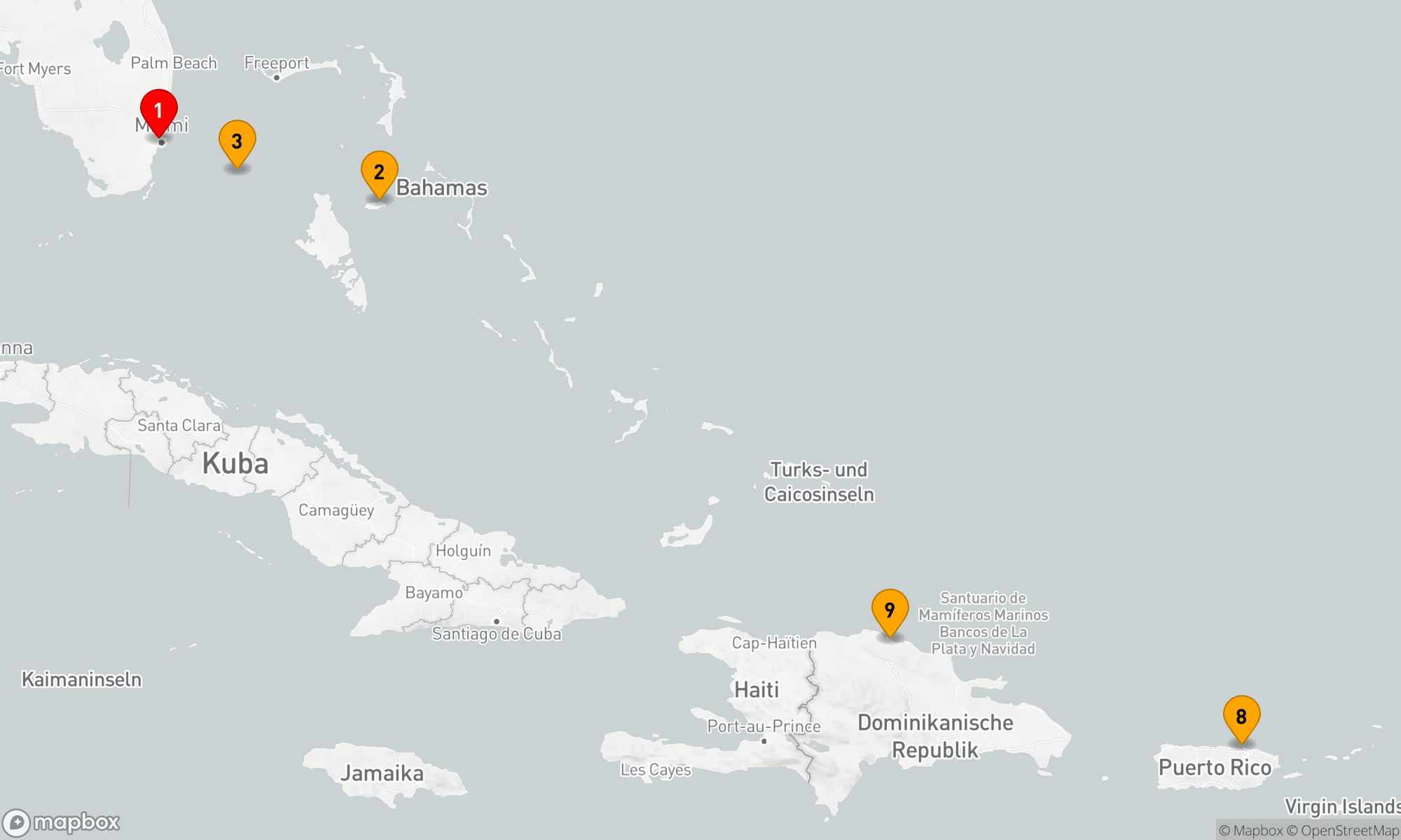 Route 10 Nächte - Karibische Vielfalt und Entspannung