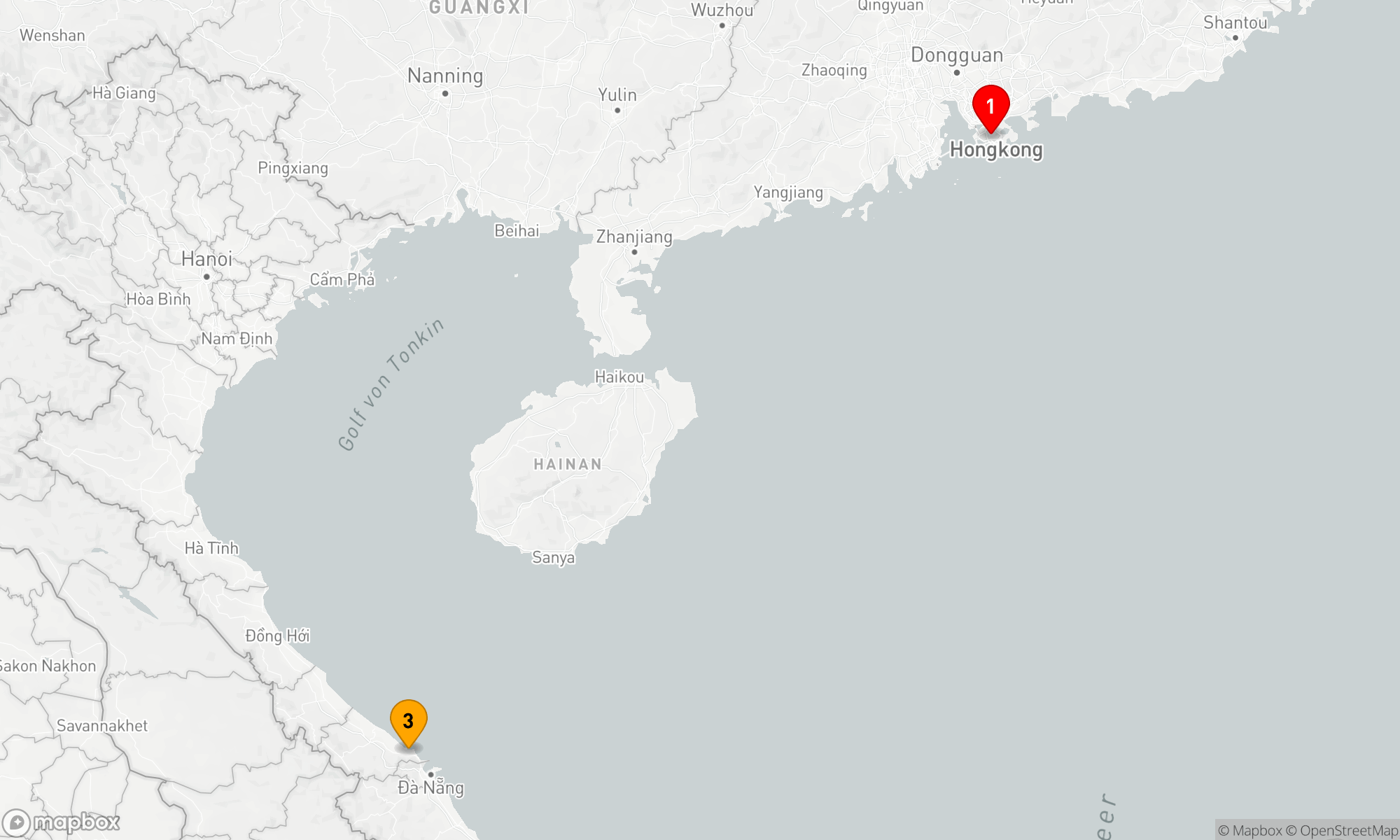 Route 4 Nächte - CHAN MAI KREUZFAHRT