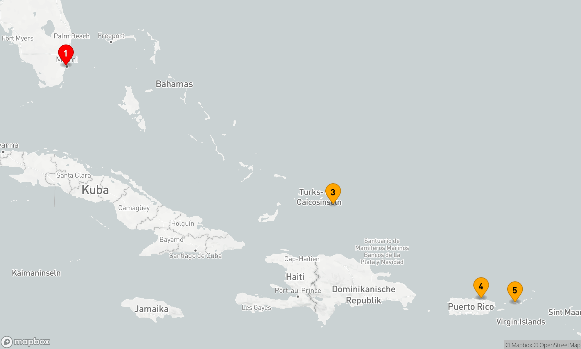 Route 7 Nächte - OSTKARIBIK-URLAUB: SAN JUAN & ST. THOMAS