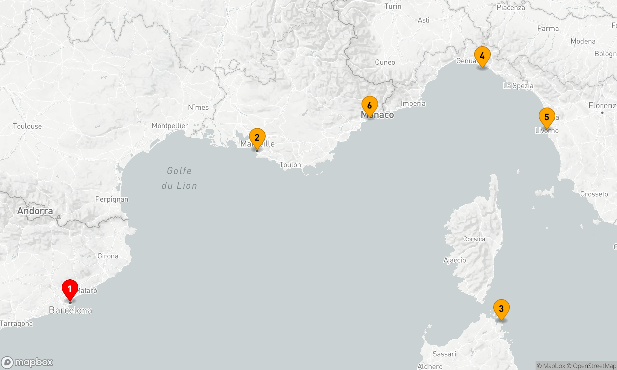 Route 7 Nächte - Mediterrane Eleganzreise