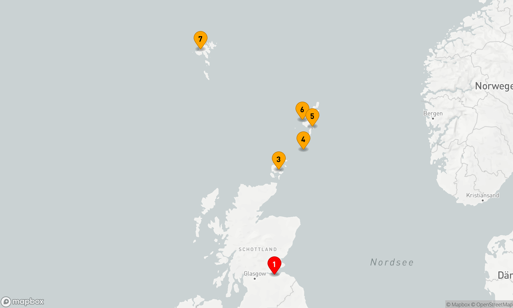 Route 11 Nächte - Wilde Inseln & Heimat der Legenden: Britische & Färöer Inseln