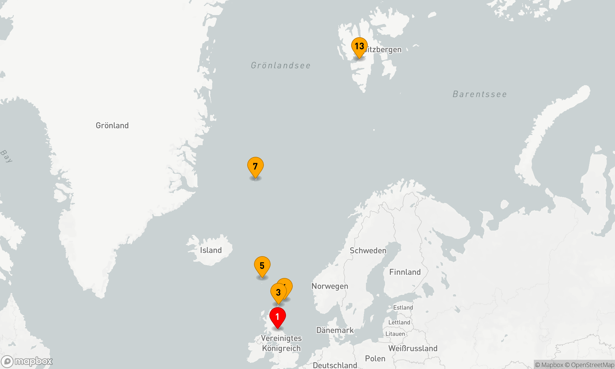 Route 12 Nächte - Überquerung des Polarkreises