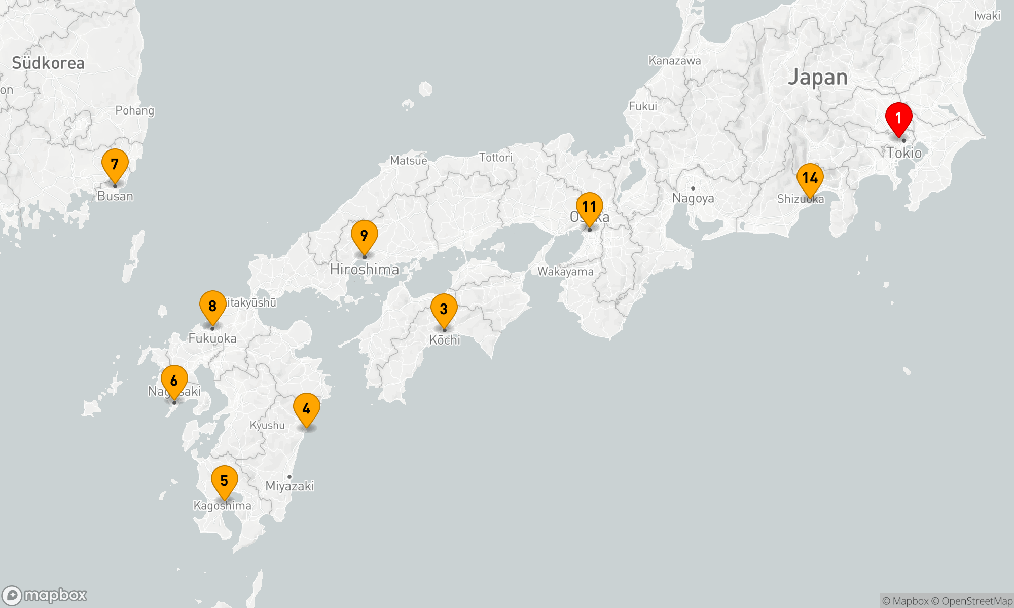 Route 14 Nächte - JAPANS HANDWERK & KIRSCHBLÜTEN