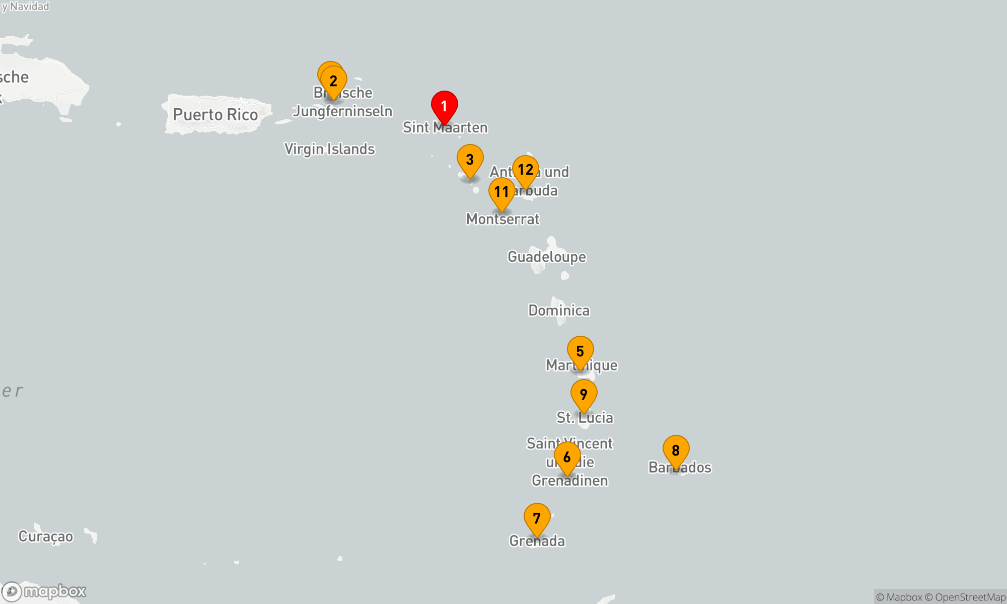 Route 14 Nächte - KARIBISCHE EDELSTEINE IN DER TIEFE