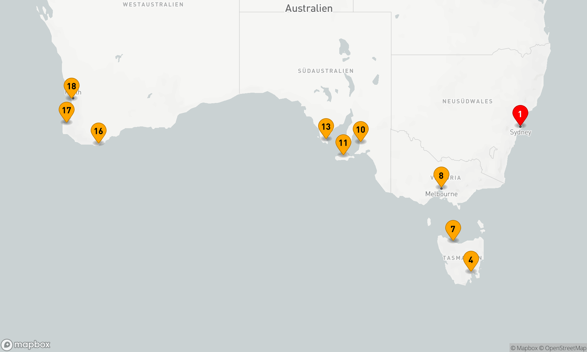 Route 17 Nächte - WELTKREUZFAHRT: AUSTRALIEN-ENTDECKER