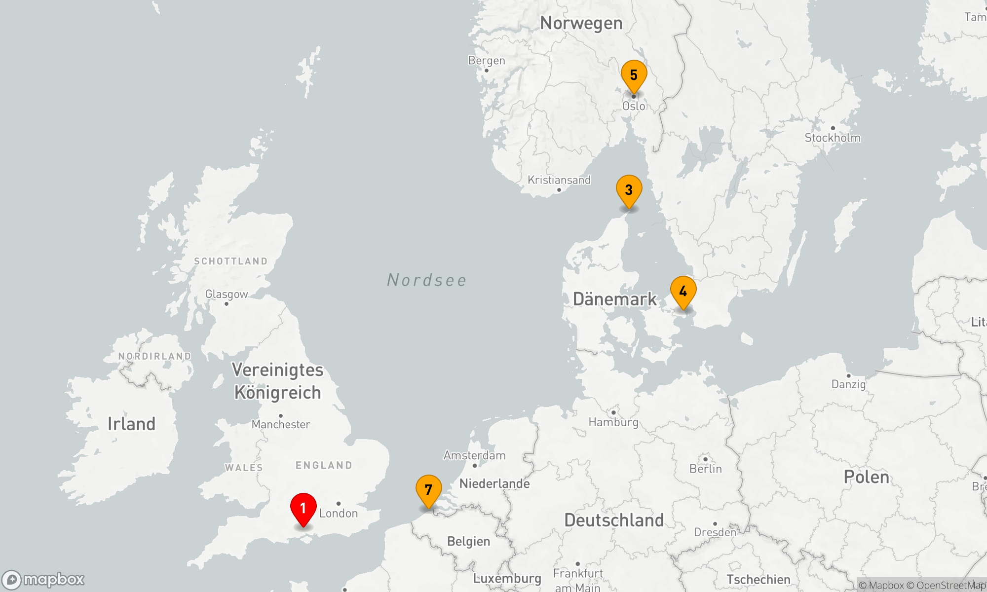 Route 7 Nächte - NORDEUROPA UND SKANDINAVIEN