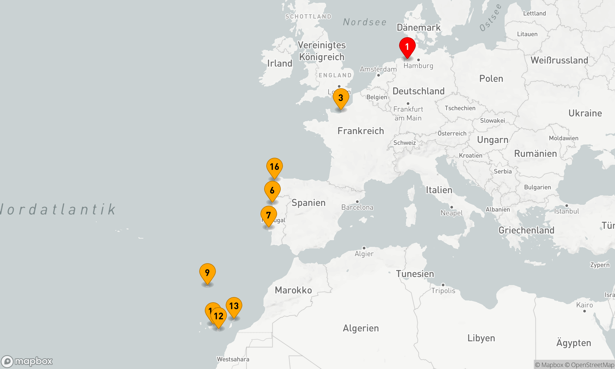 Route 18 Nächte - Zeitlose Kanaren