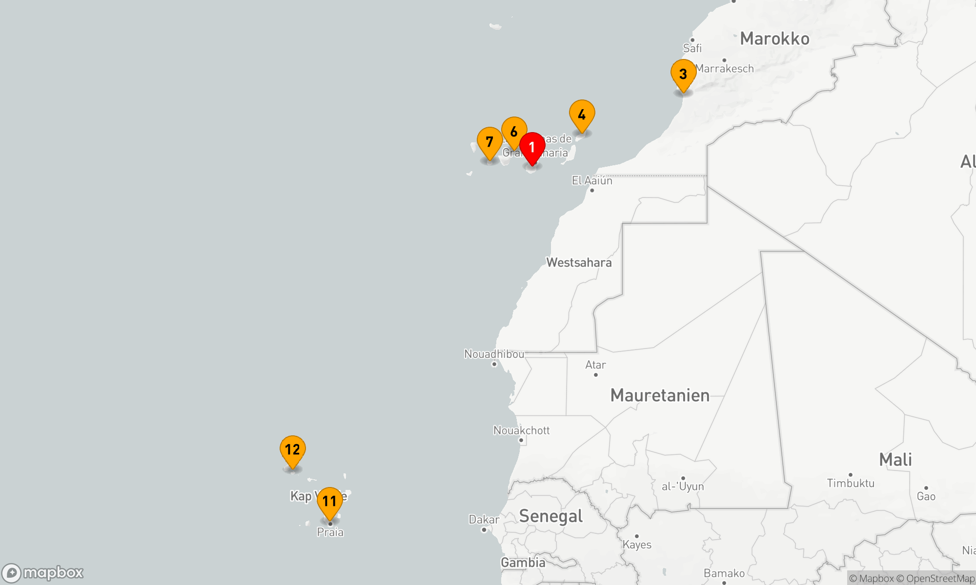 Route 14 Nächte - Kanaren mit Kapverden