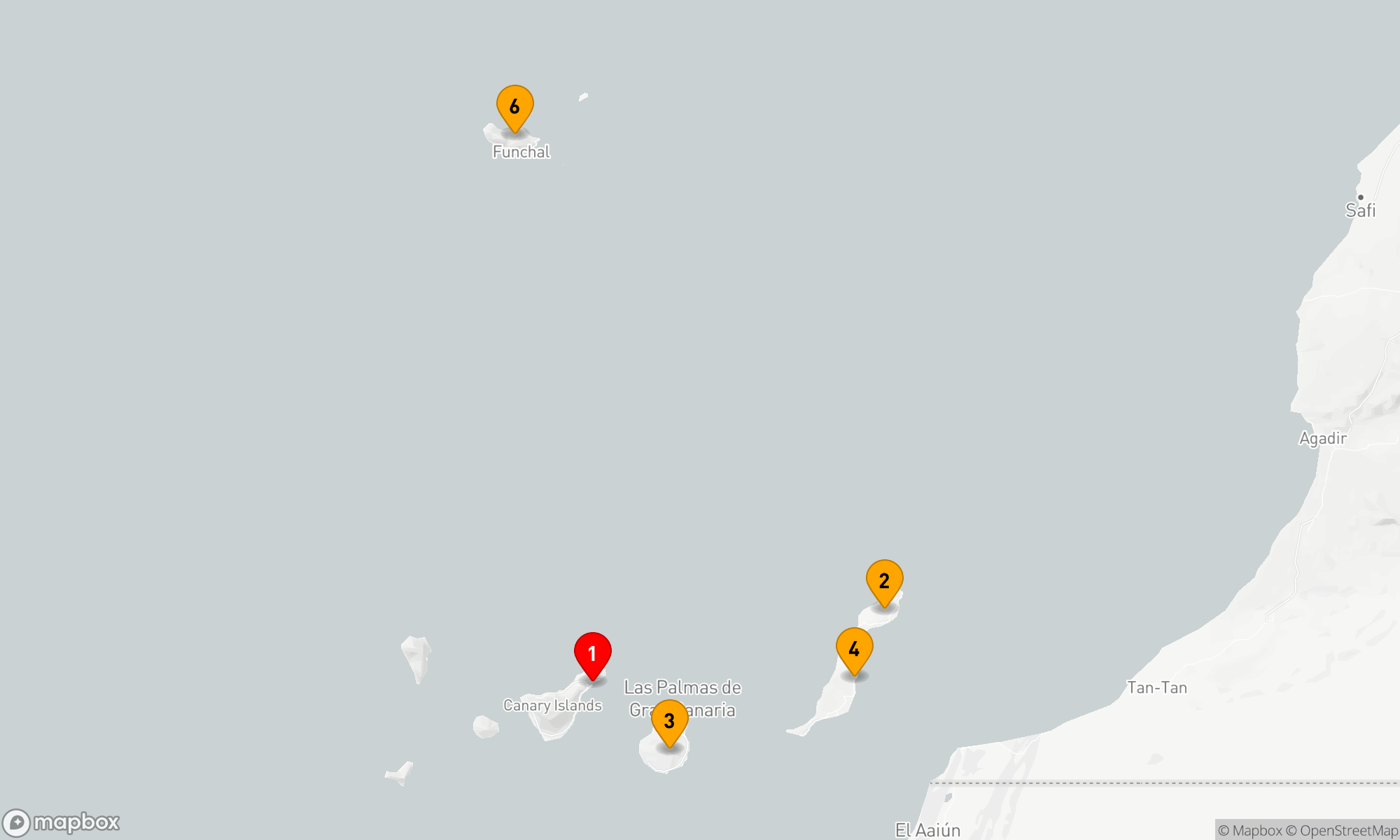 Route 7 Nächte - Kanaren mit Madeira