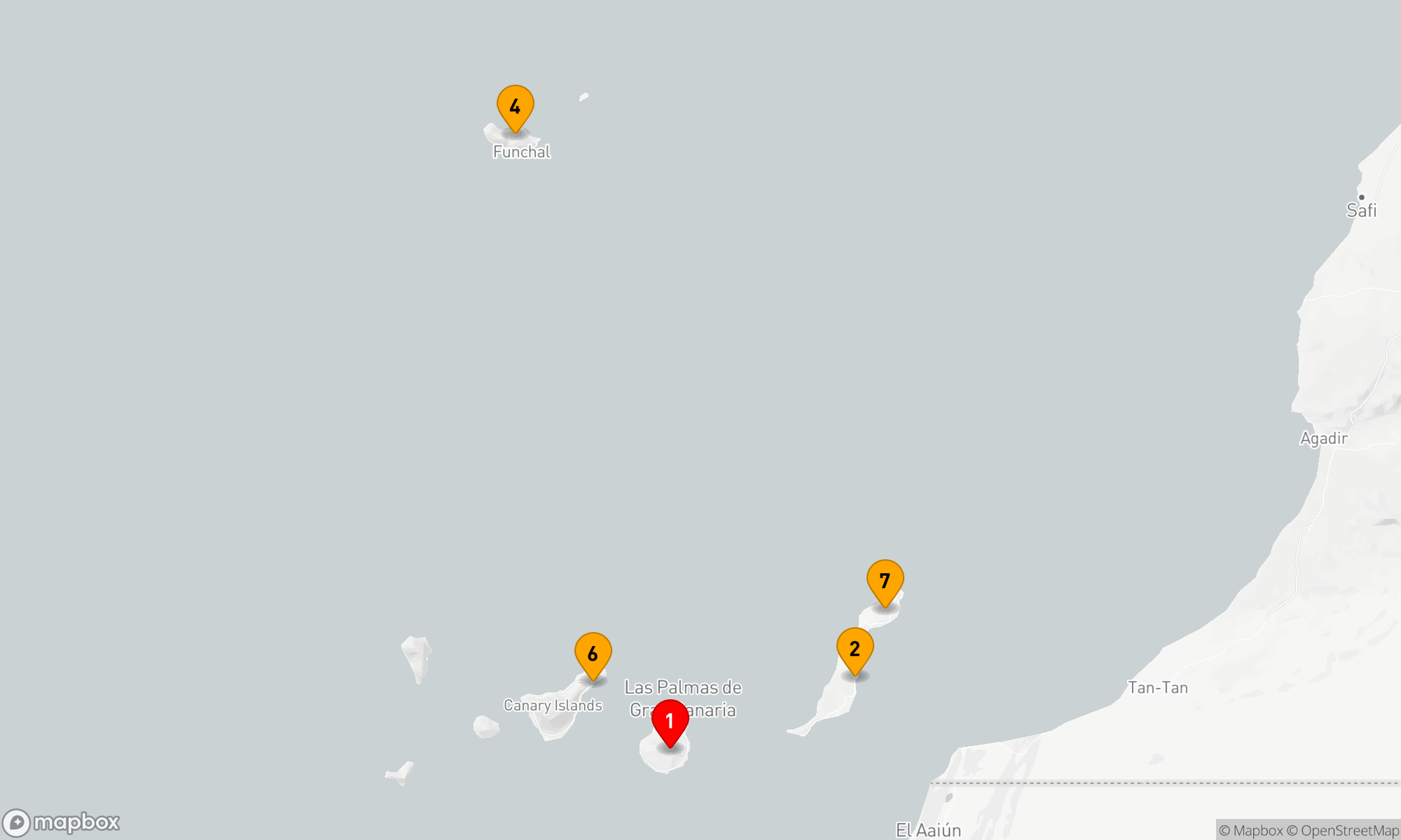 Route 7 Nächte - Kanaren mit Madeira
