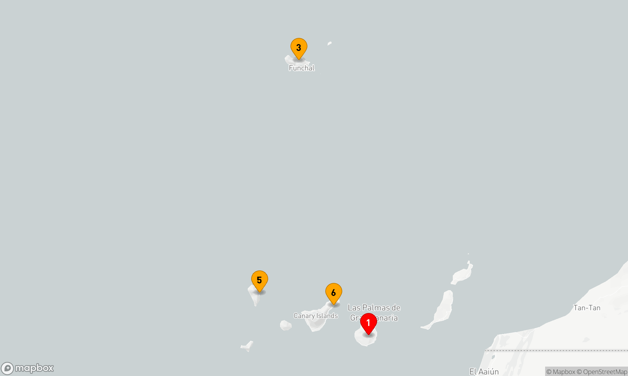 Route 7 Nächte - Kanaren mit Madeira