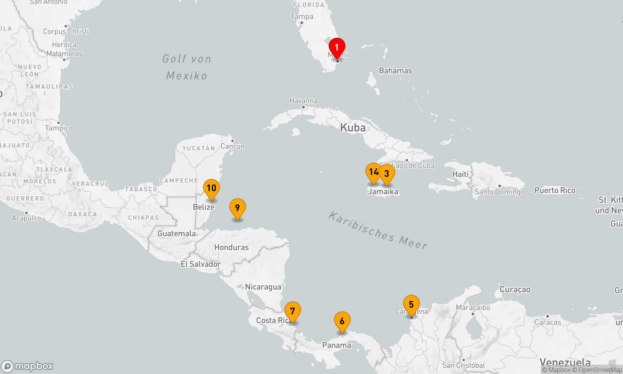 Route 22 Nächte - Karibische Poesie: Paradiesische Entdeckungen
