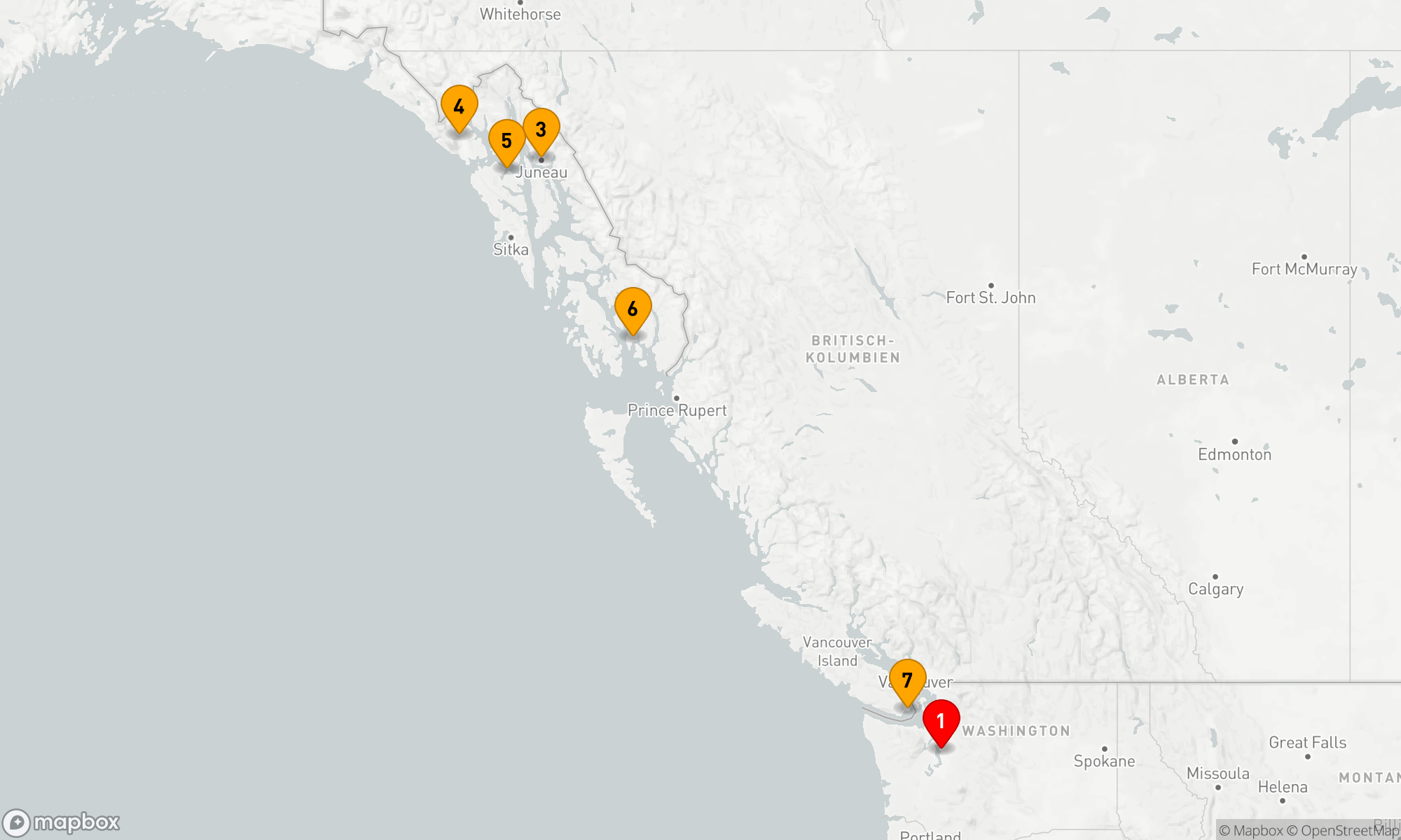 Route 7 Nächte - Die Wunder des Nordens