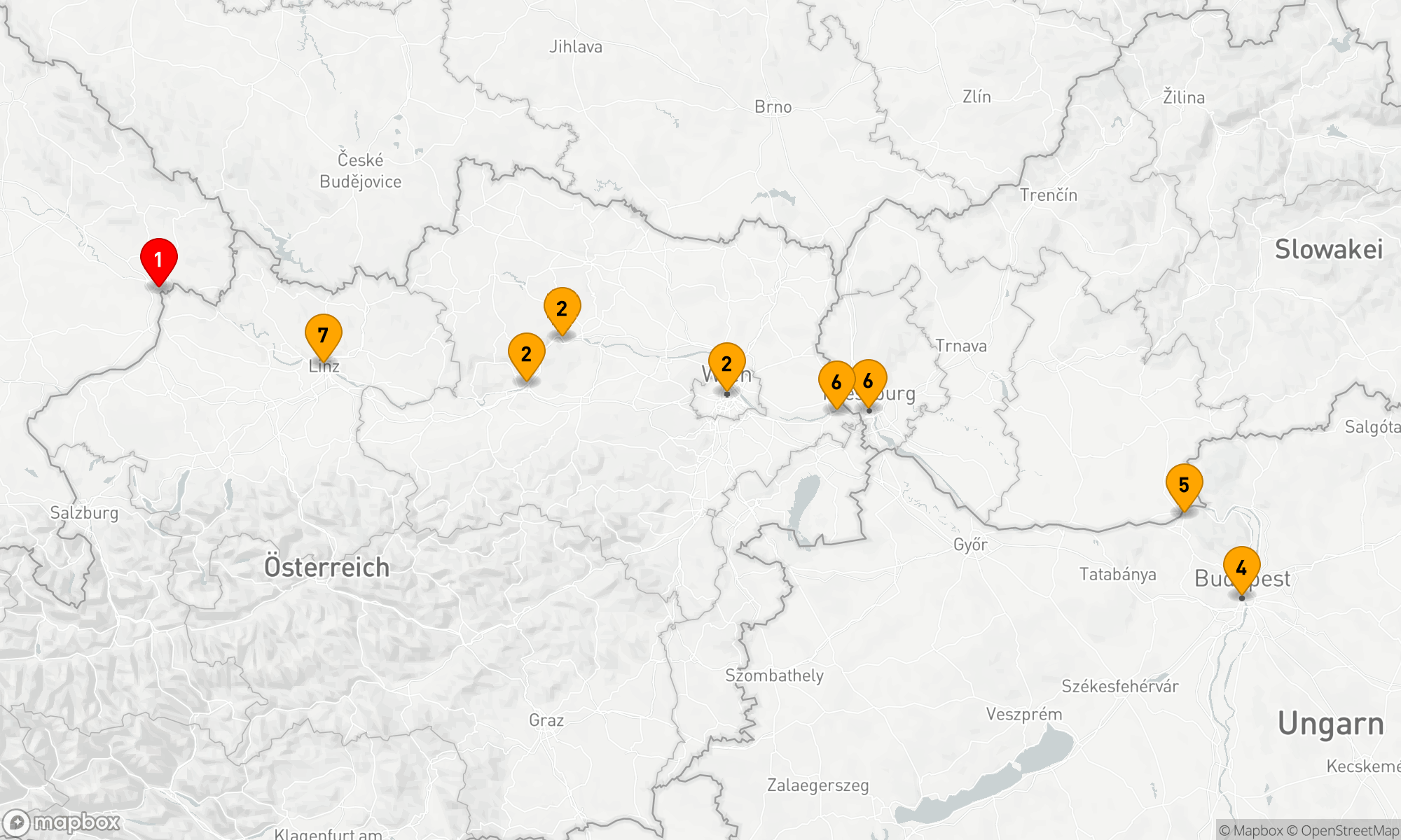 Route 7 Nächte - Donau Rhapsody