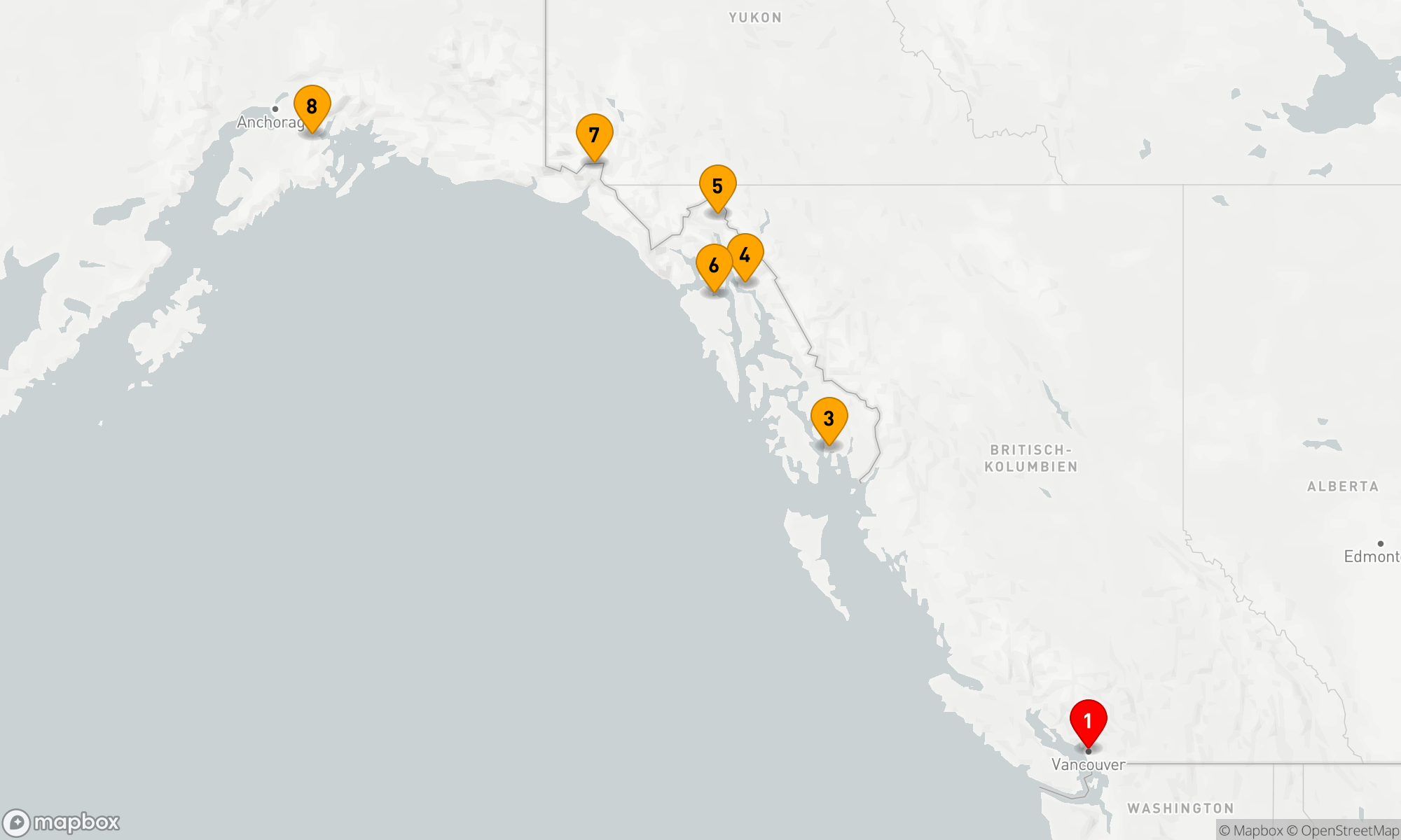 Route 7 Nächte - ENTDECKER DES NORDENS
