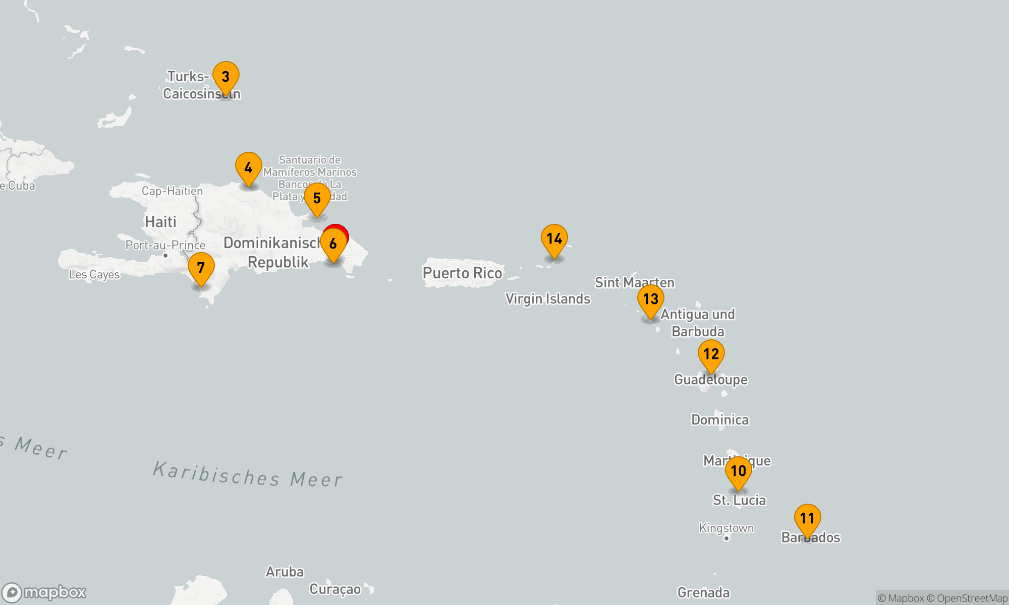 Route 14 Nächte - Karibische Inselbegegnungen