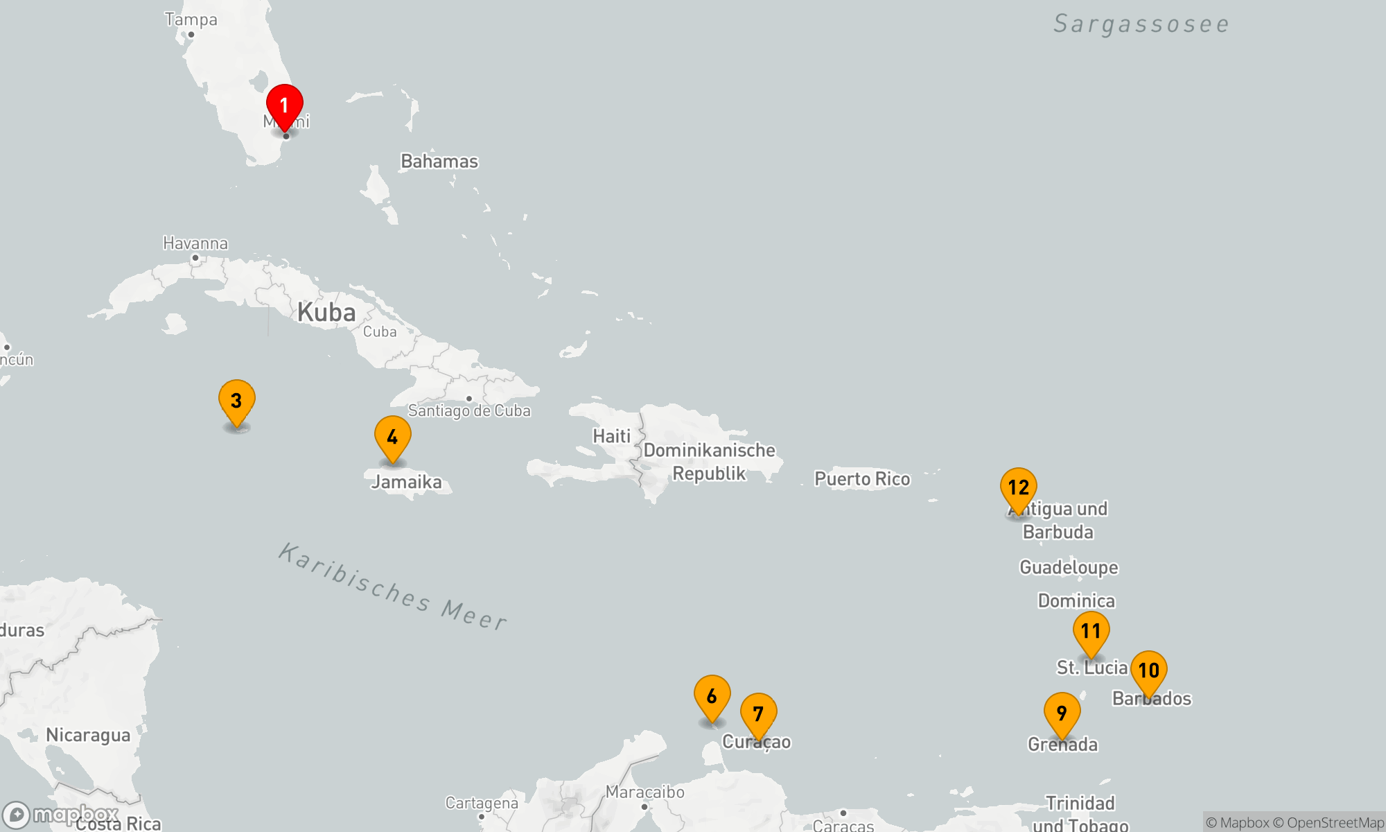 Route 14 Nächte - DUTCHMAN'S CARIBBEAN