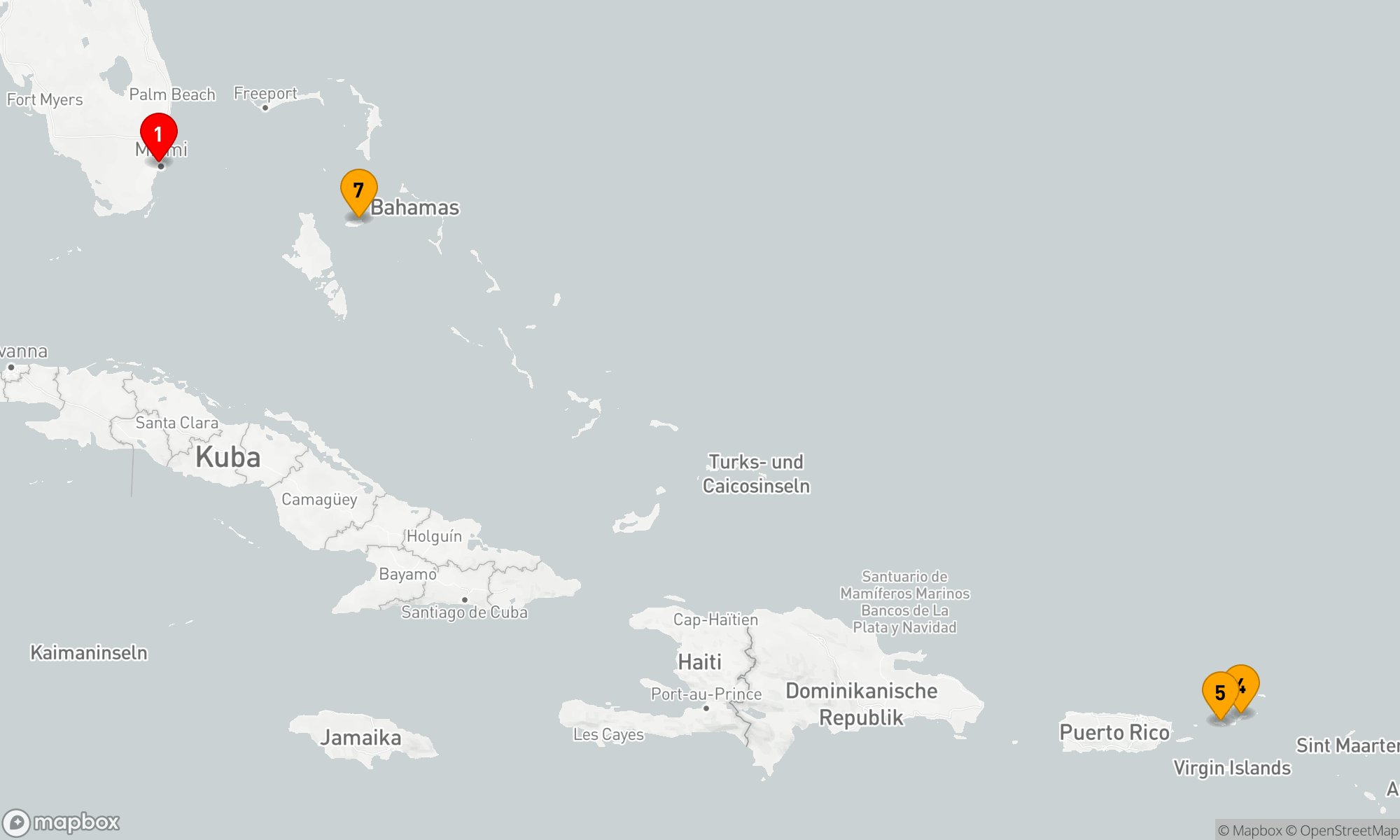 Route 7 Nächte - BALMY ISLAND HOLIDAY