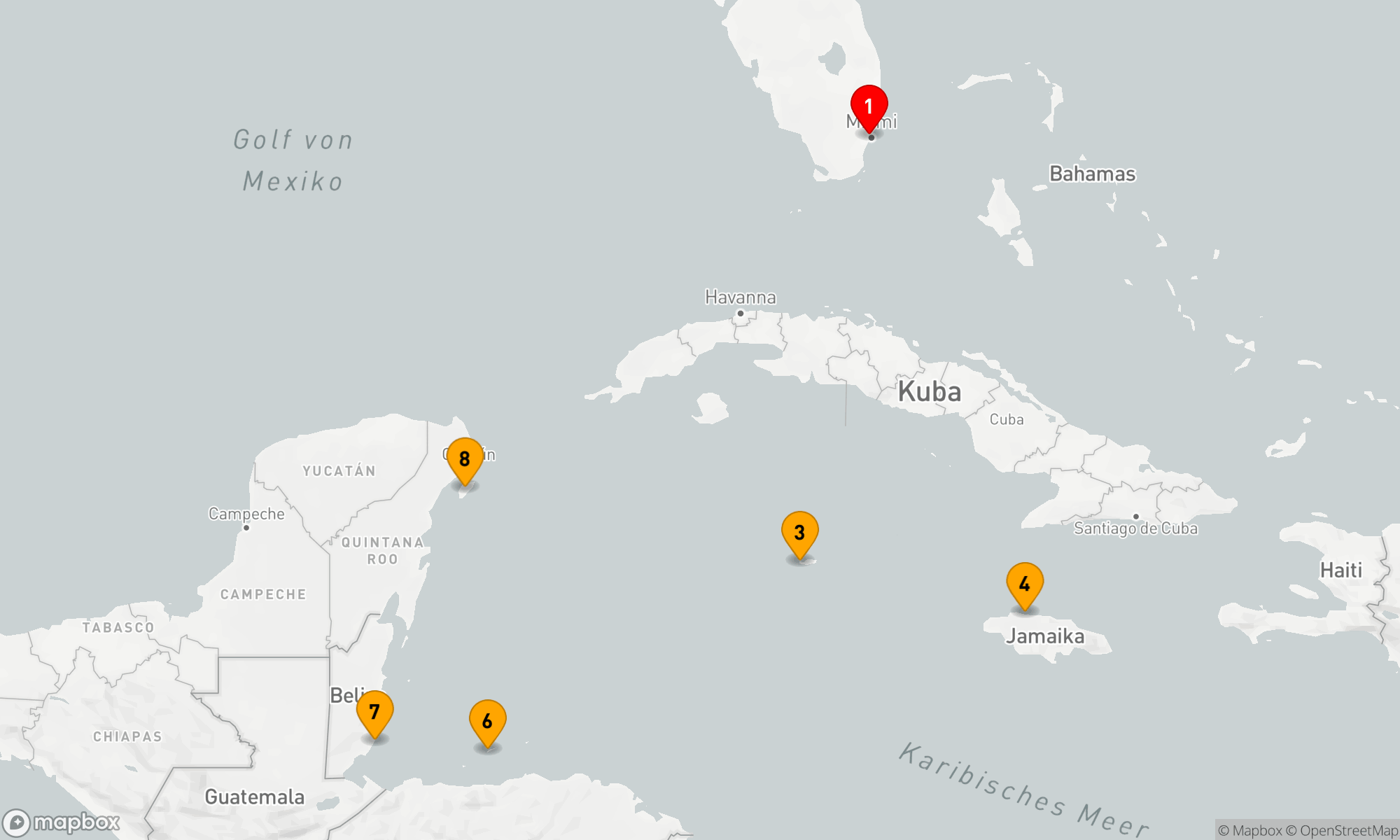 Route 9 Nächte - CALYPSO SUNSETS