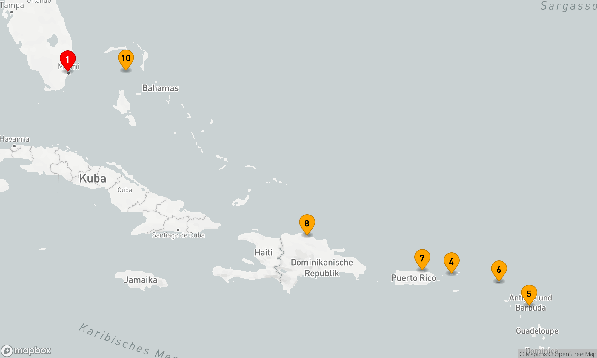 Route 10 Nächte - CAPTIVATING ISLAND RHYTHMS