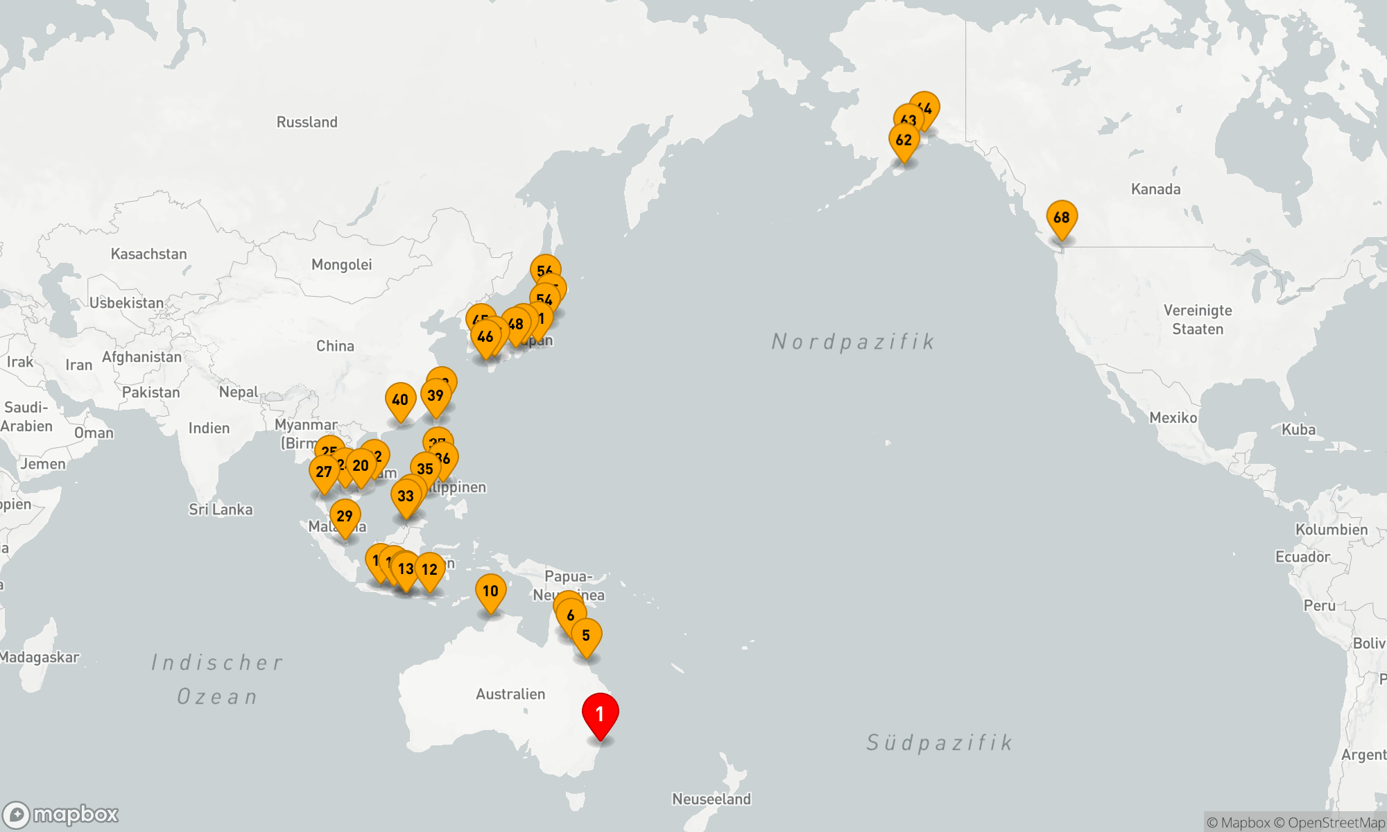 Route 68 Nächte - EPIC REEFS TO ICY GLACIERS