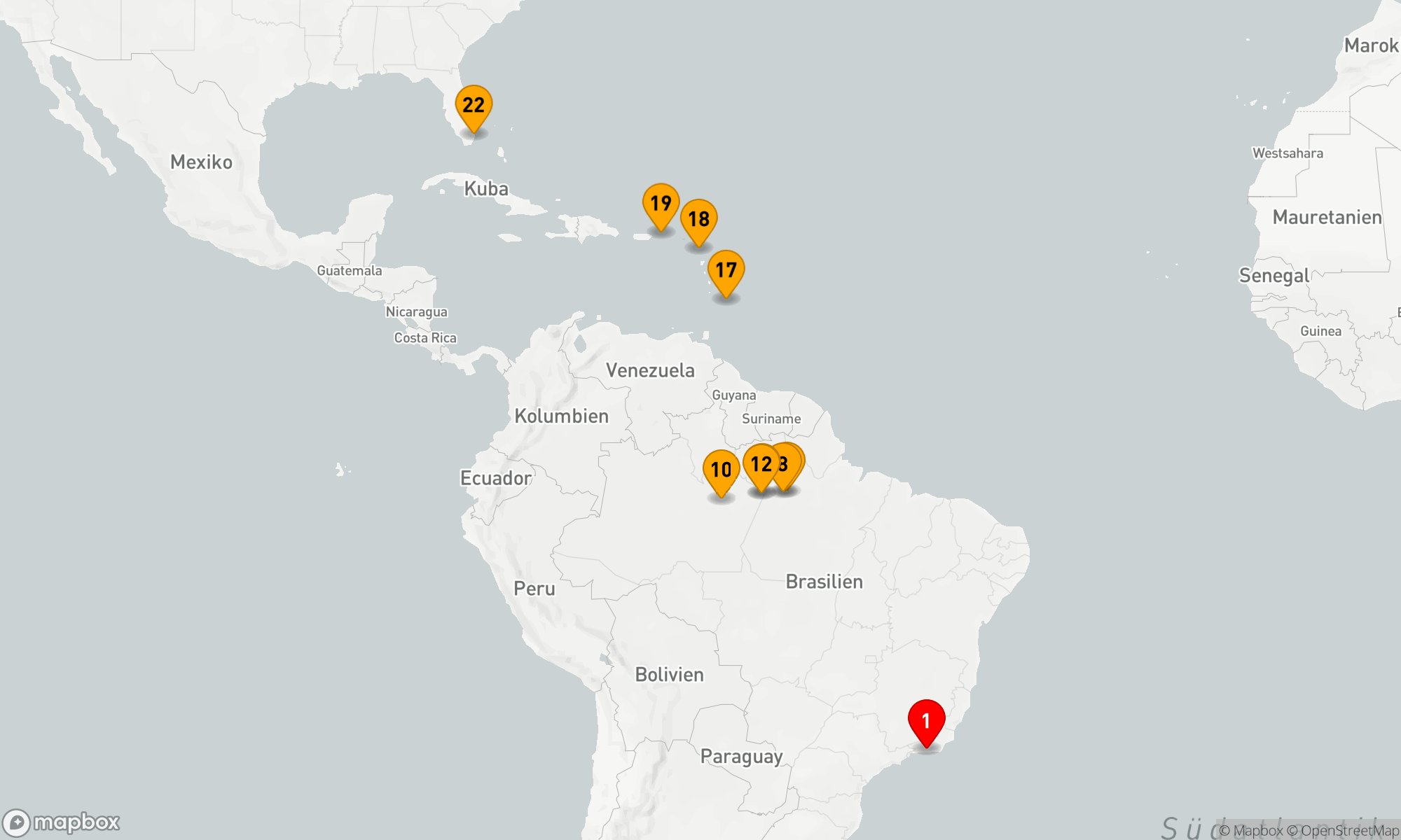Route 21 Nächte - AMAZONIAN SPIRIT