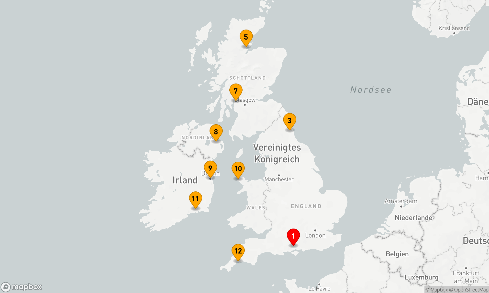 Route 12 Nächte - LEGACY OF THE WINDSORS