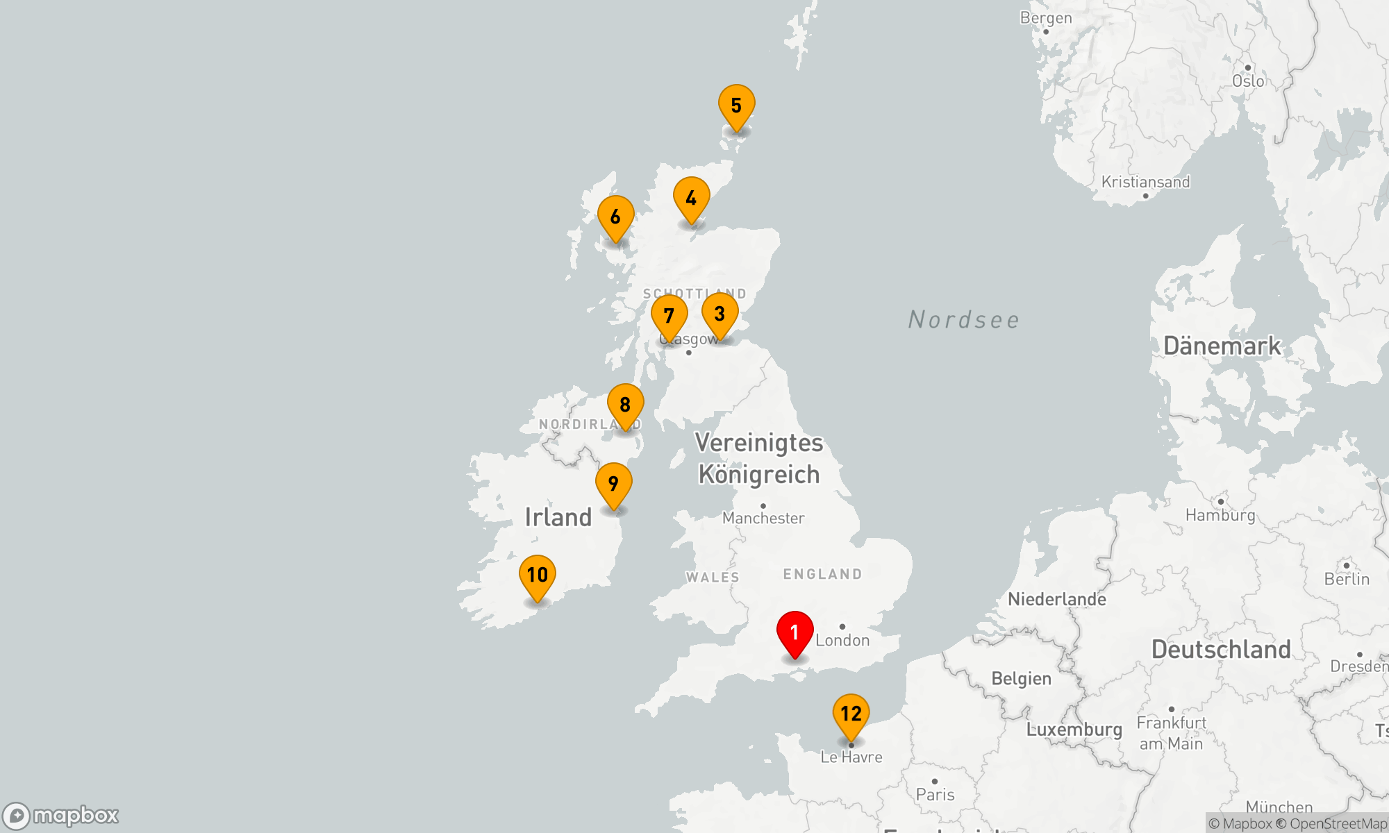 Route 11 Nächte - CELTIC CORONATION