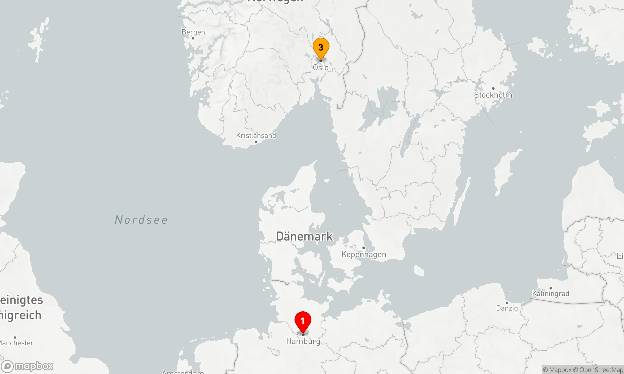 Route 4 Nächte - Kurzreise Oslo
