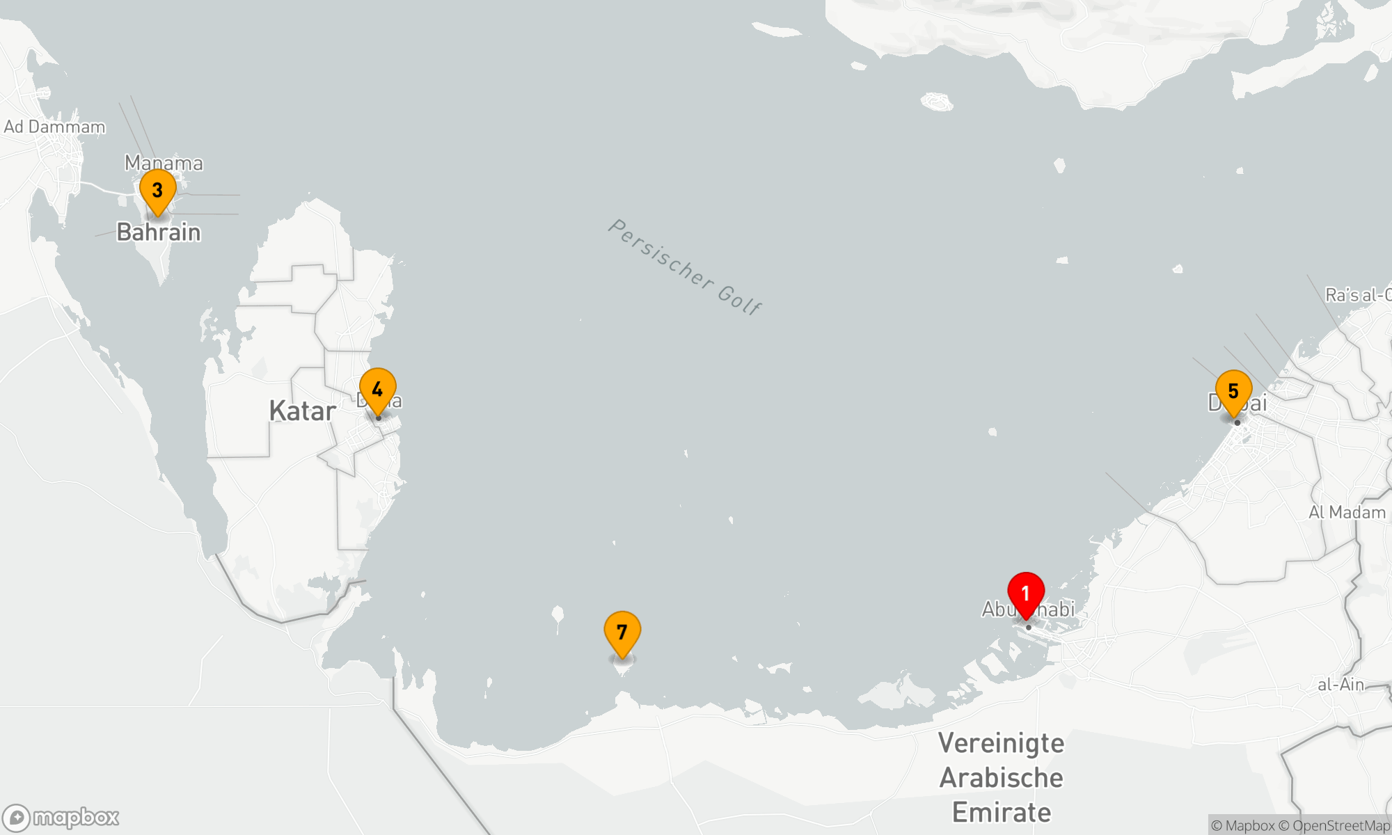 Route 7 Nächte - Orientalische Entdeckungsfahrt