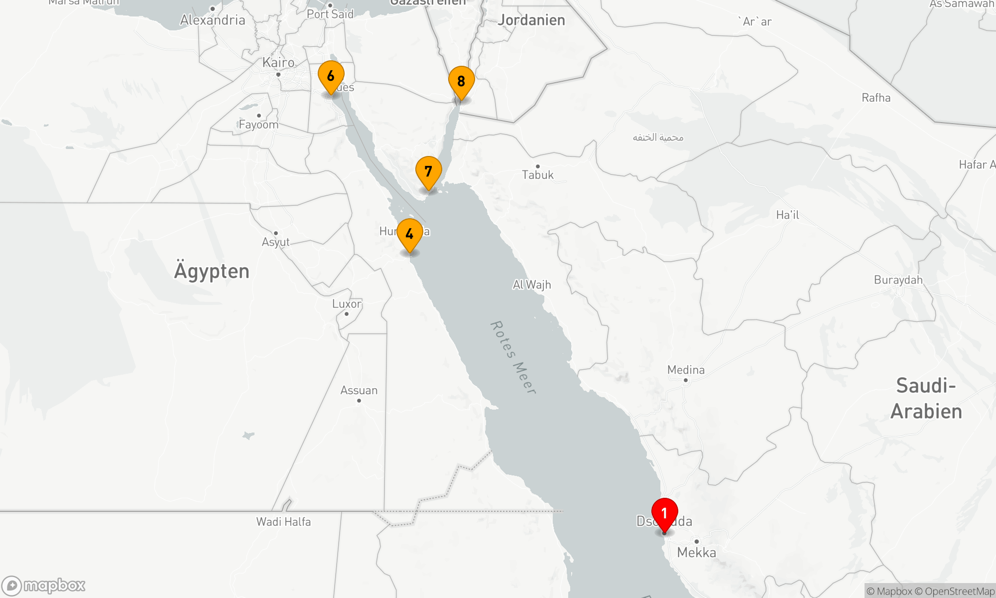 Route 9 Nächte - Orientalische Küstenschätze-Entdeckung