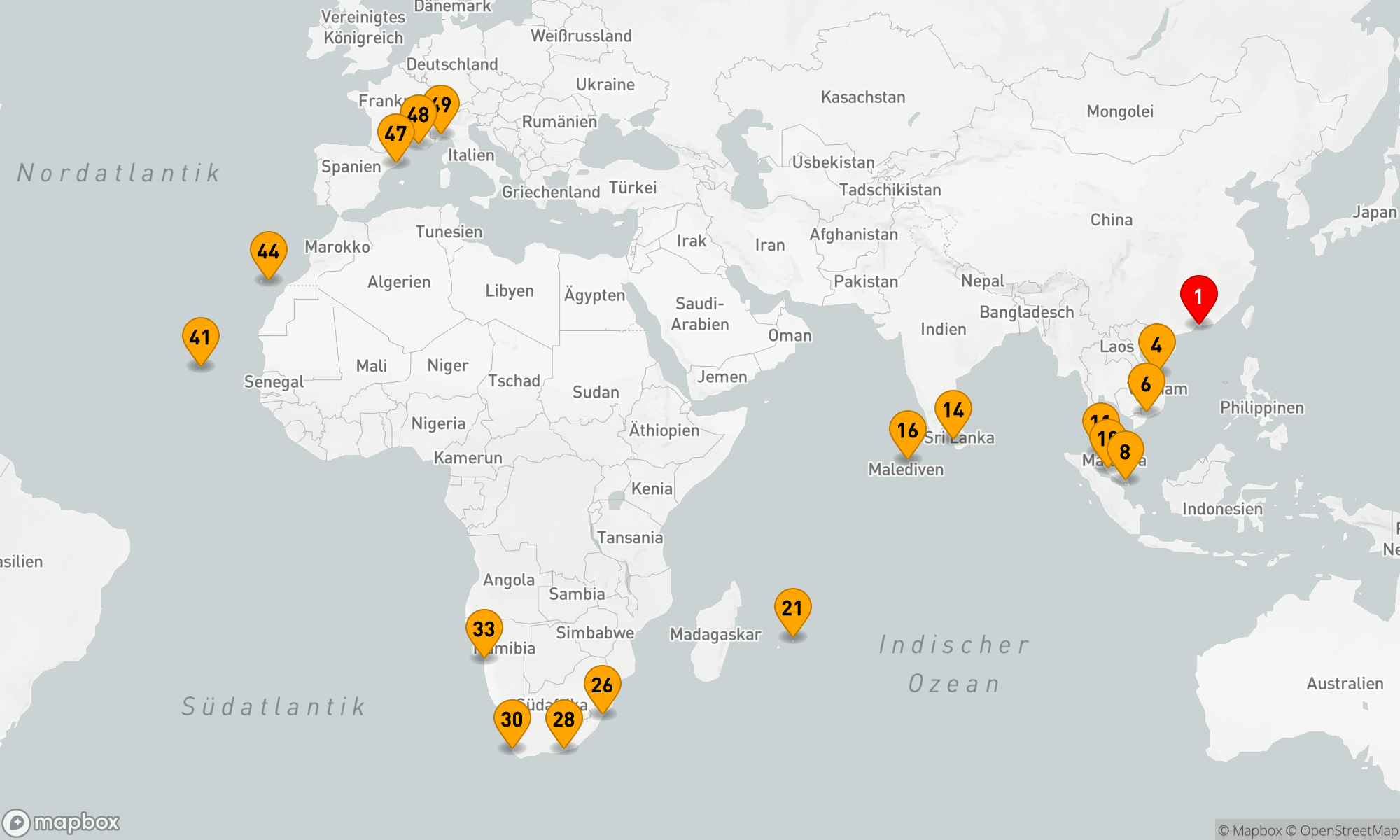 Route 48 Nächte - Von Fernost zu Mittelmeer: Eine Reise durch Kulturen und Kontinente